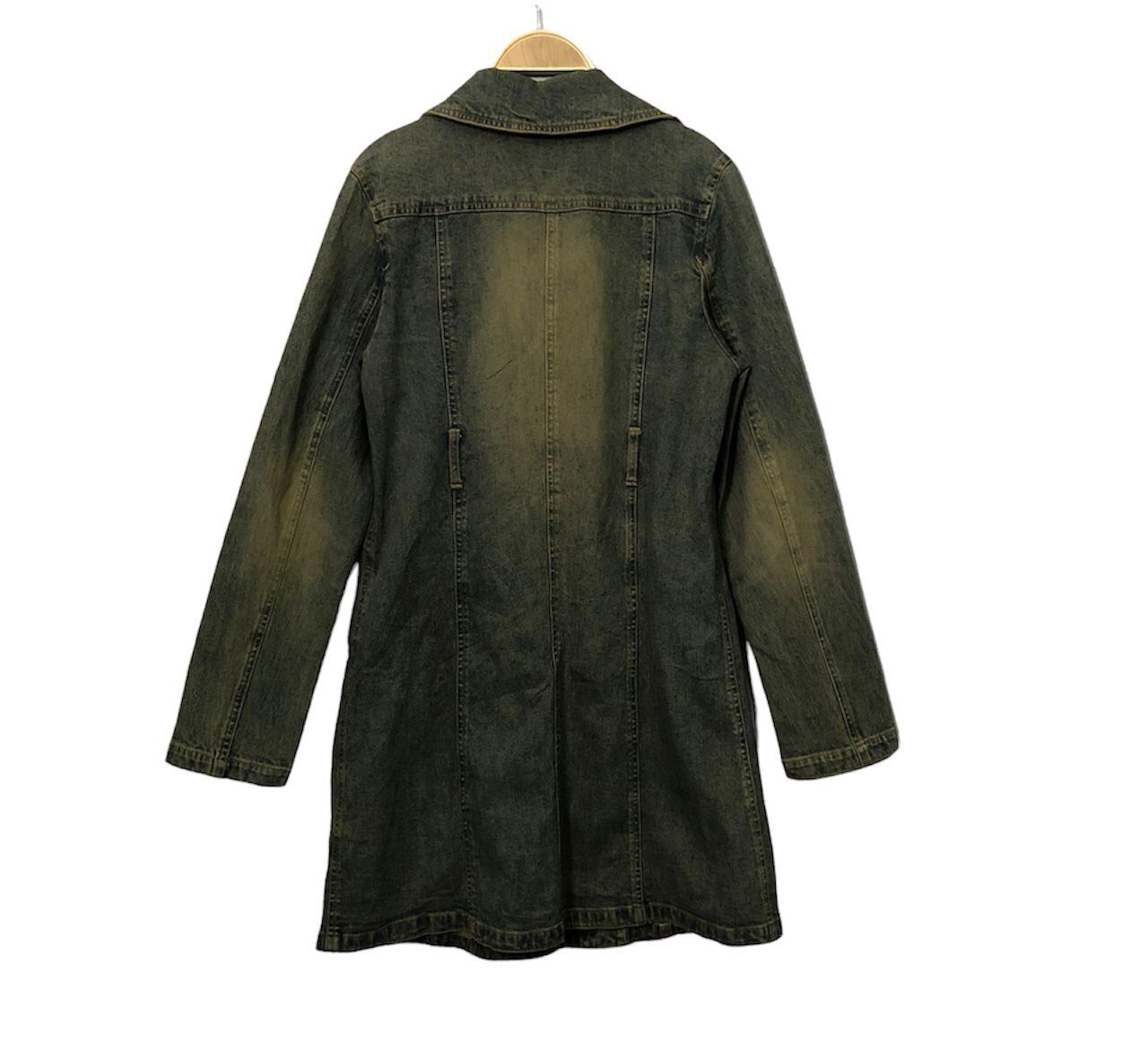 Japanese Brand Vintage BWH Button Ups Faded Trench Jacket Size XS / US 0-2 / IT 36-38 - 6 Thumbnail