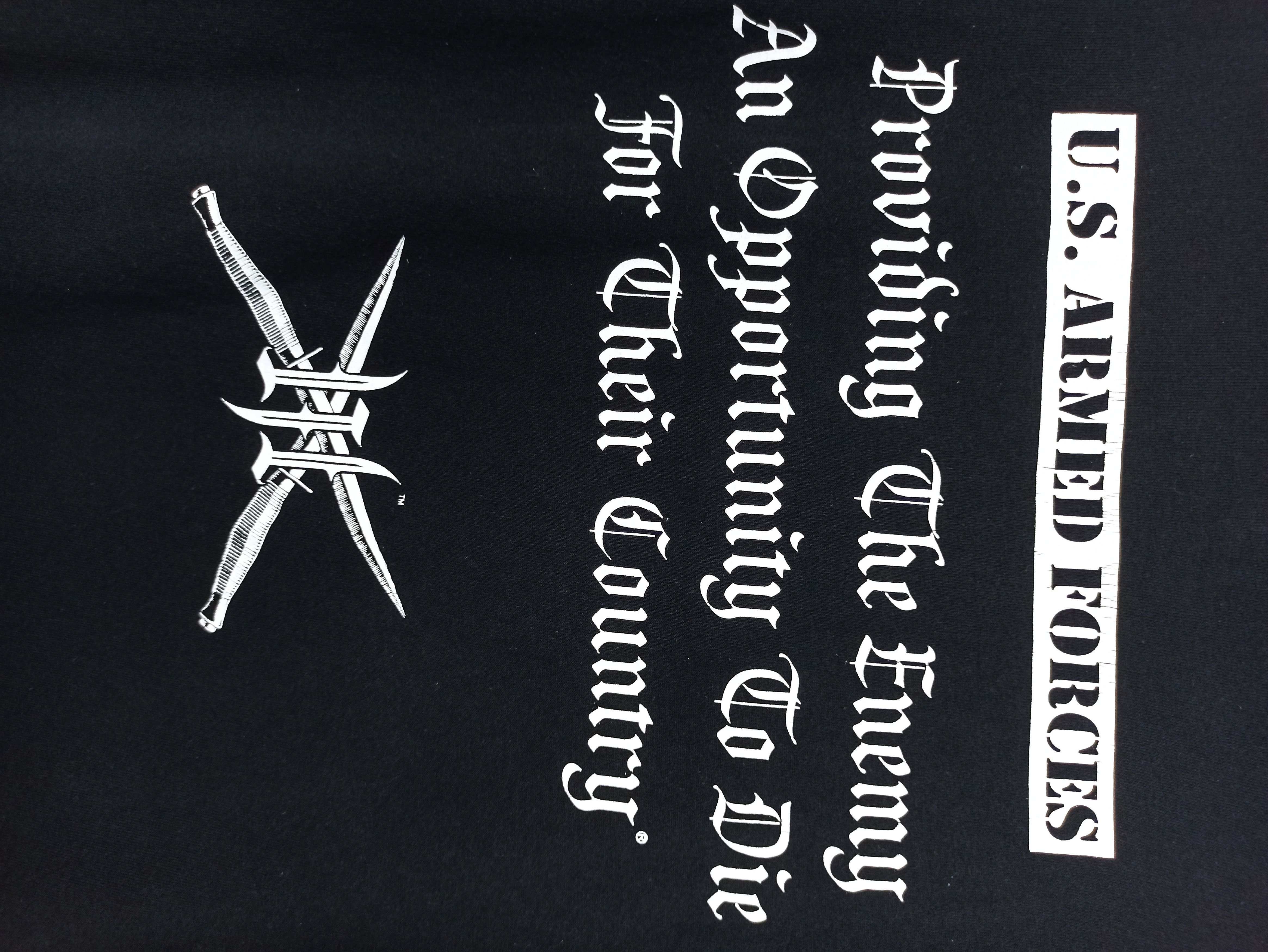 Vintage Vintage United States Armed Forces band tee Size US XL / EU 56 / 4 - 6 Thumbnail