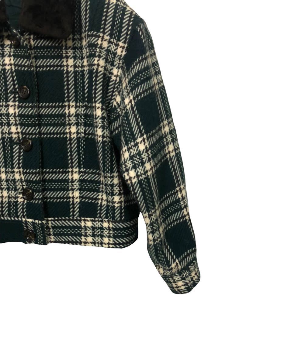 Japanese Brand Vintage Elbert Button Ups Plaid Crop Top Jacket Size M / US 6-8 / IT 42-44 - 2 Thumbnail