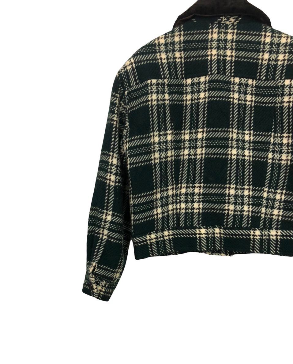 Japanese Brand Vintage Elbert Button Ups Plaid Crop Top Jacket Size M / US 6-8 / IT 42-44 - 7 Thumbnail