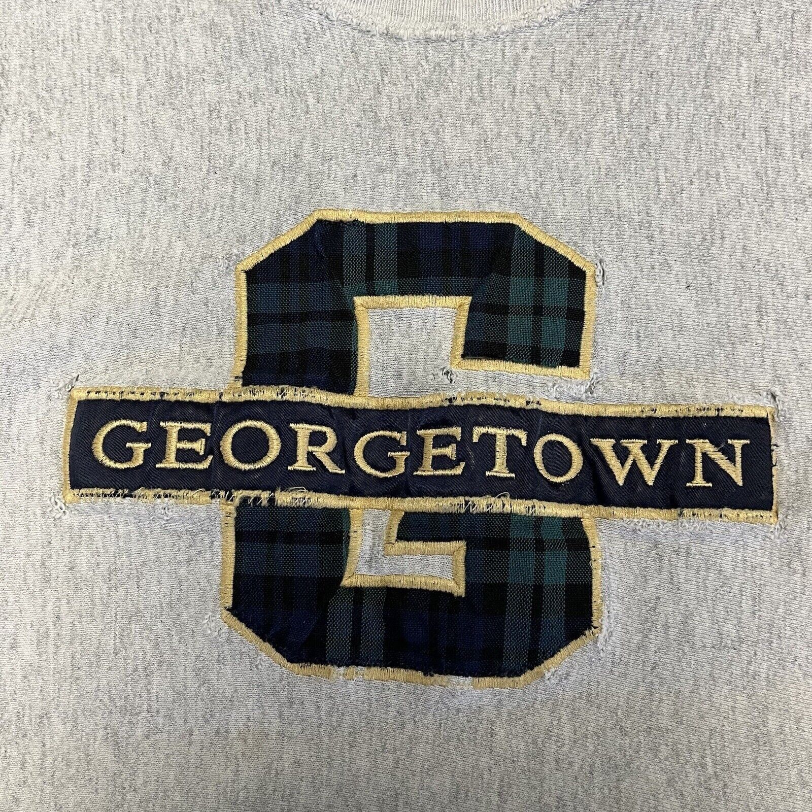 Jansport × Vintage Vintage Georgetown Sweatshirt Medium JanSport Embroidered Size US M / EU 48-50 / 2 - 4 Thumbnail