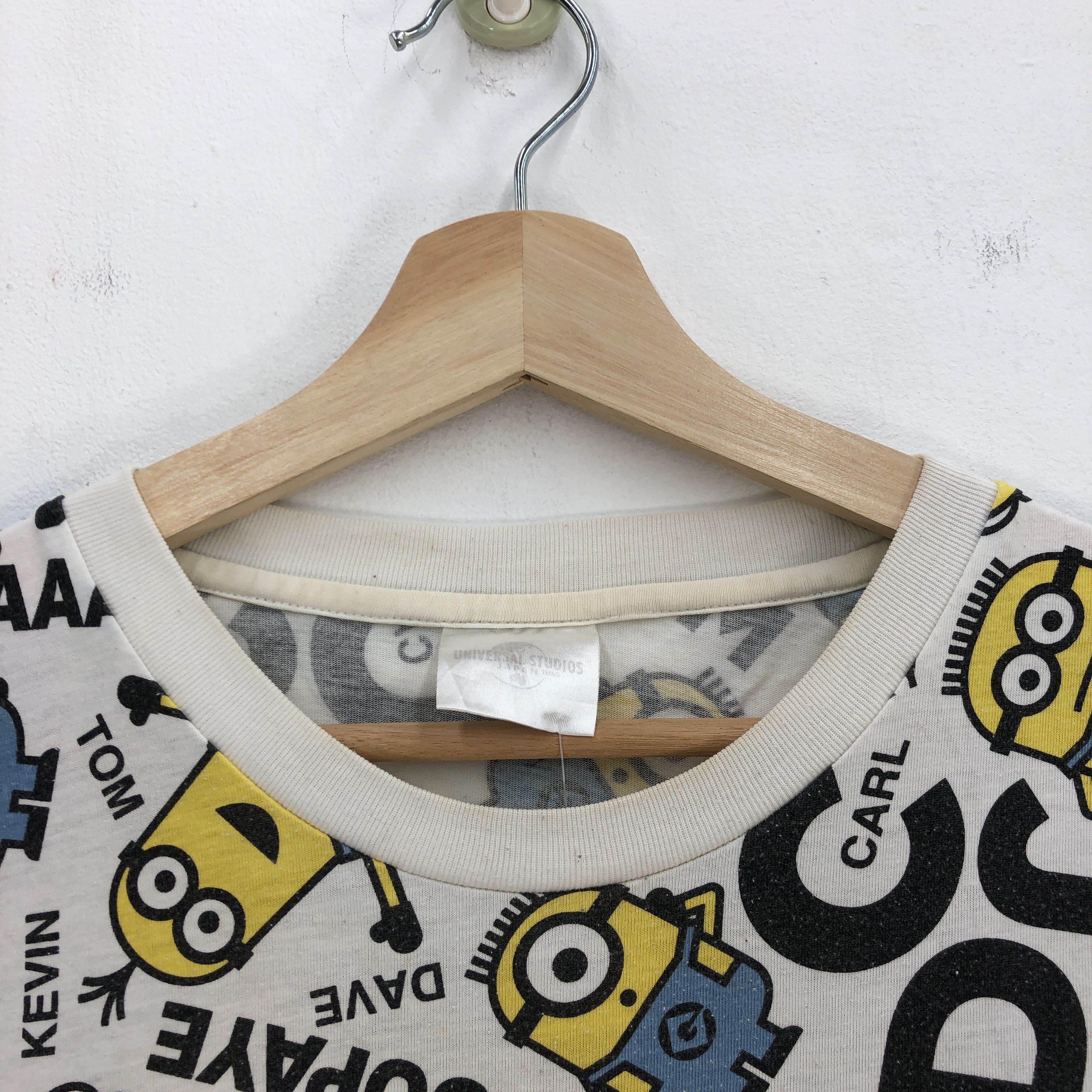 Cartoon Network Minion T Shirt Universal Studio Over Print Cartoon Tees Size US L / EU 52-54 / 3 - 3 Thumbnail