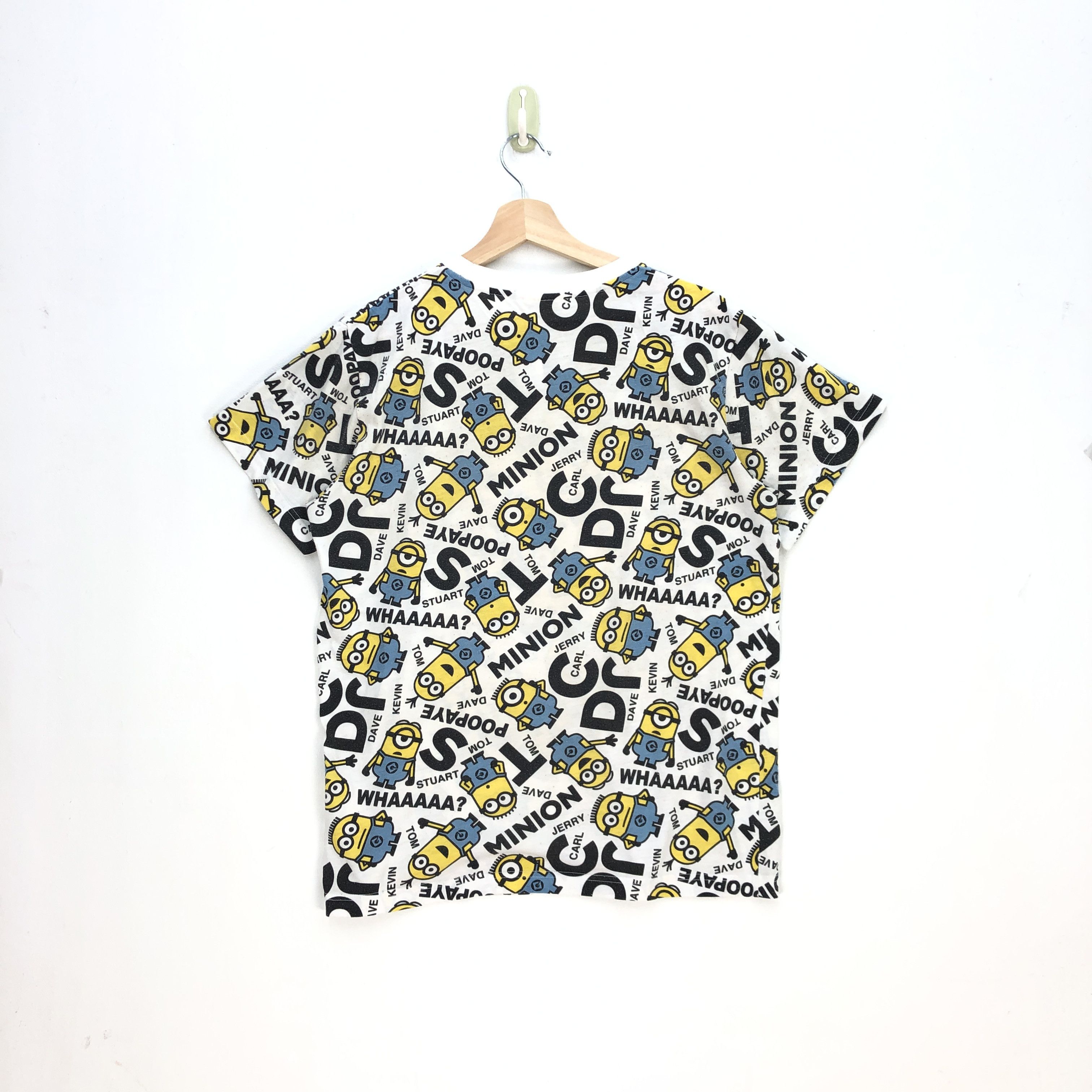 Cartoon Network Minion T Shirt Universal Studio Over Print Cartoon Tees Size US L / EU 52-54 / 3 - 2 Thumbnail