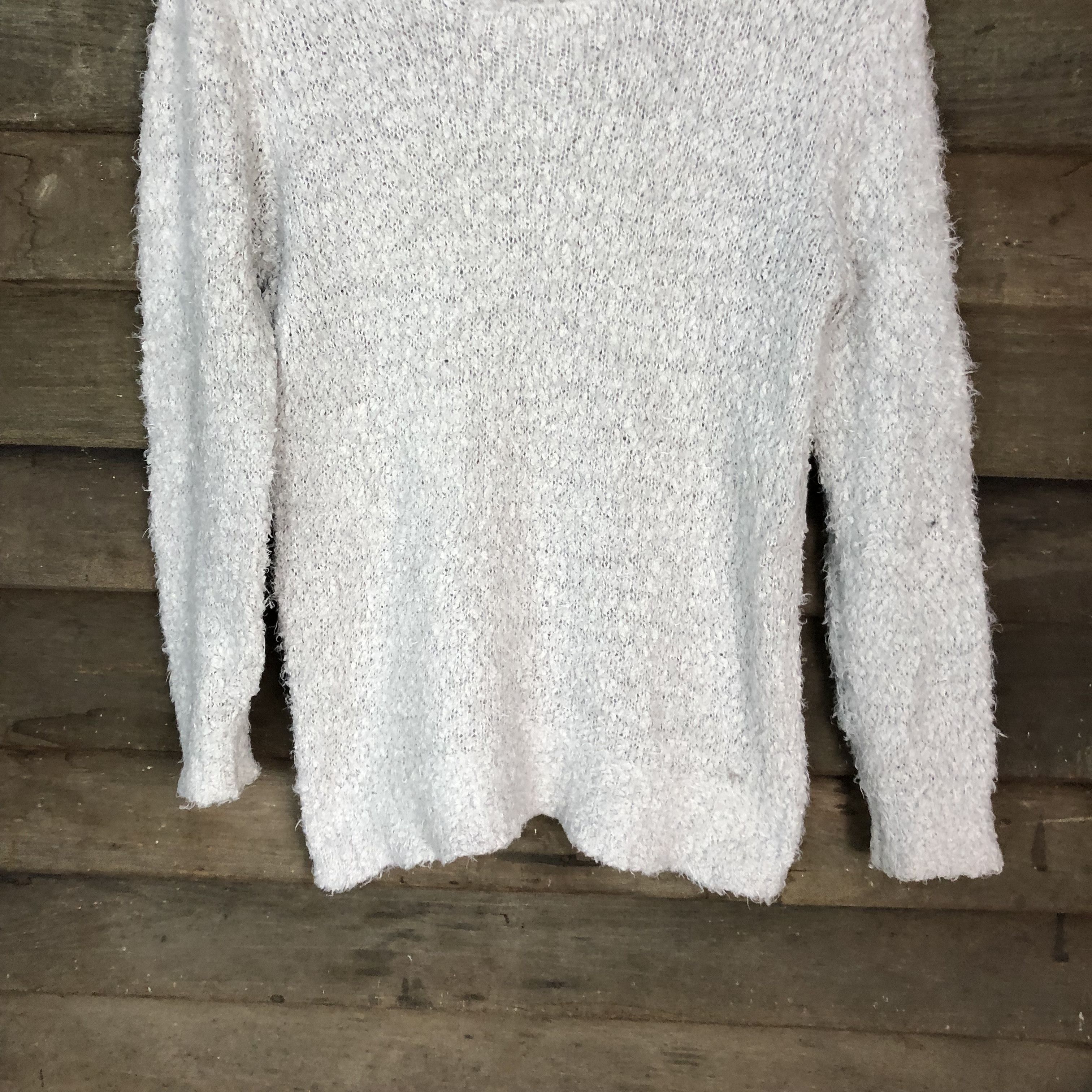 Homespun Knitwear Sugar Spoon Shag Shaggy Fur Mohair Knitwear #6709 Size US M / EU 48-50 / 2 - 3 Thumbnail