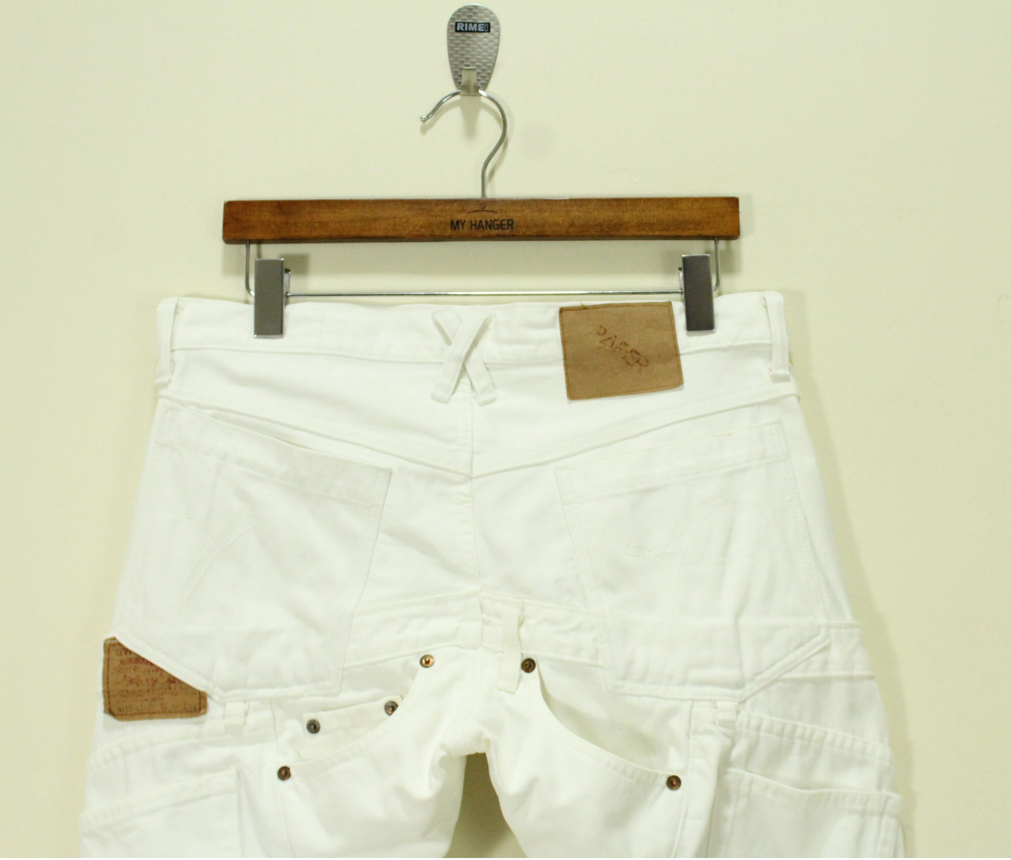 20471120 AW2000 Paper Reconstructed Levis Recycle Collection Size US 32 / EU 48 - 8 Thumbnail