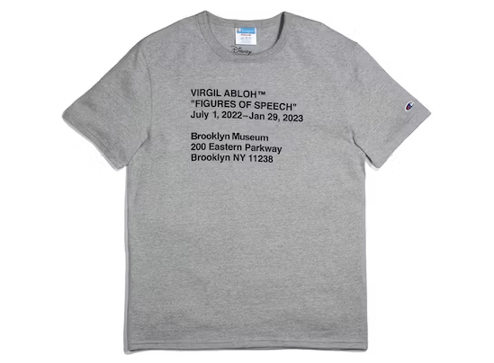 Virgil Abloh MCA Figures of Speech Lines Tee White Men's - SS19 - US