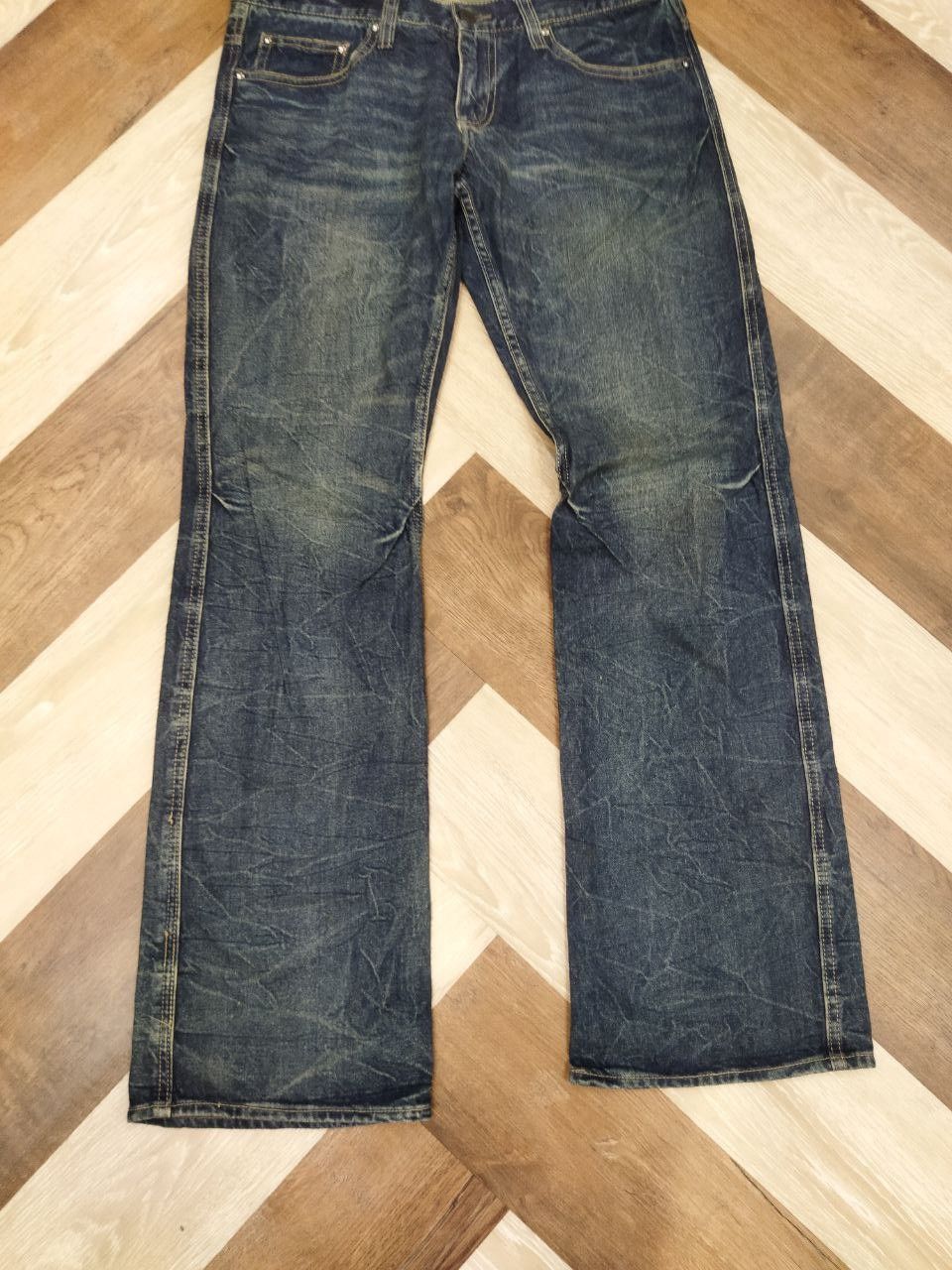 Japanese Brand Jack Serika Japanese Printed Wing Denim Jeans Size US 35 - 5 Thumbnail