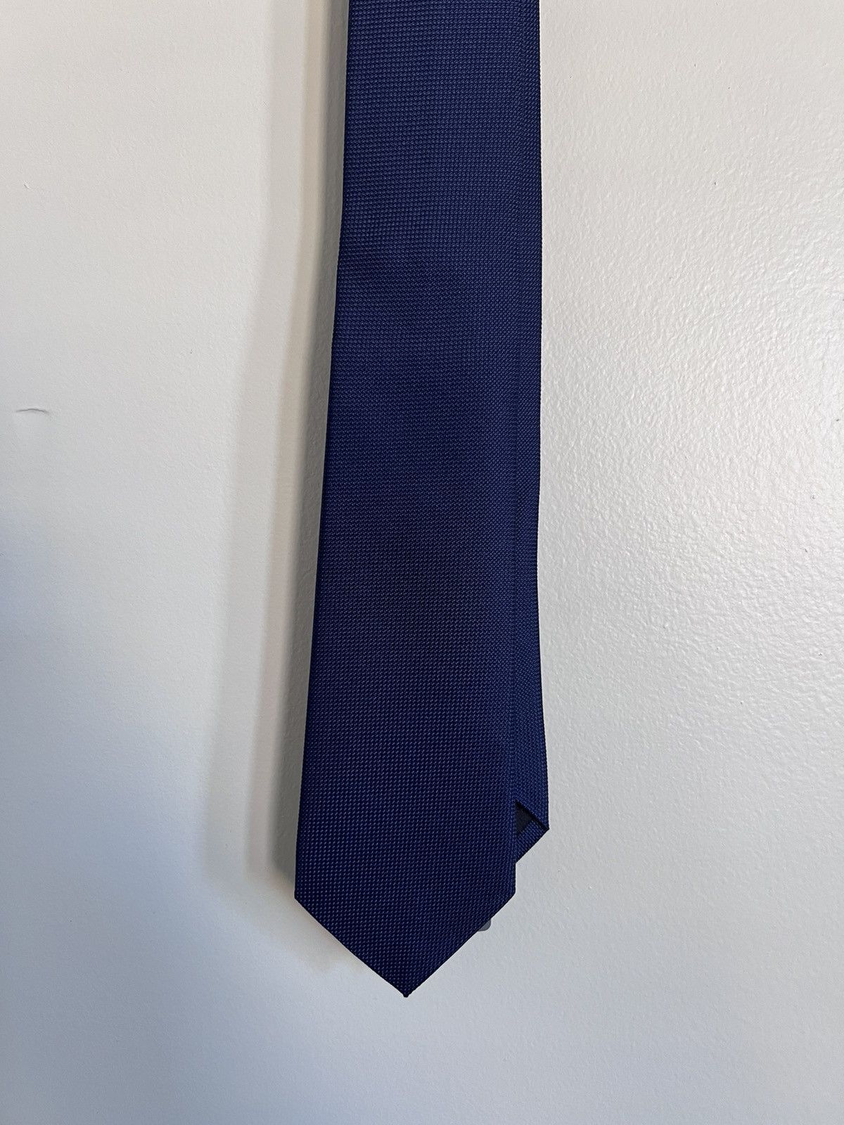 Alexander McQueen NWT mainline textured silk tie, 7cm, made in Italy Size ONE SIZE - 3 Thumbnail