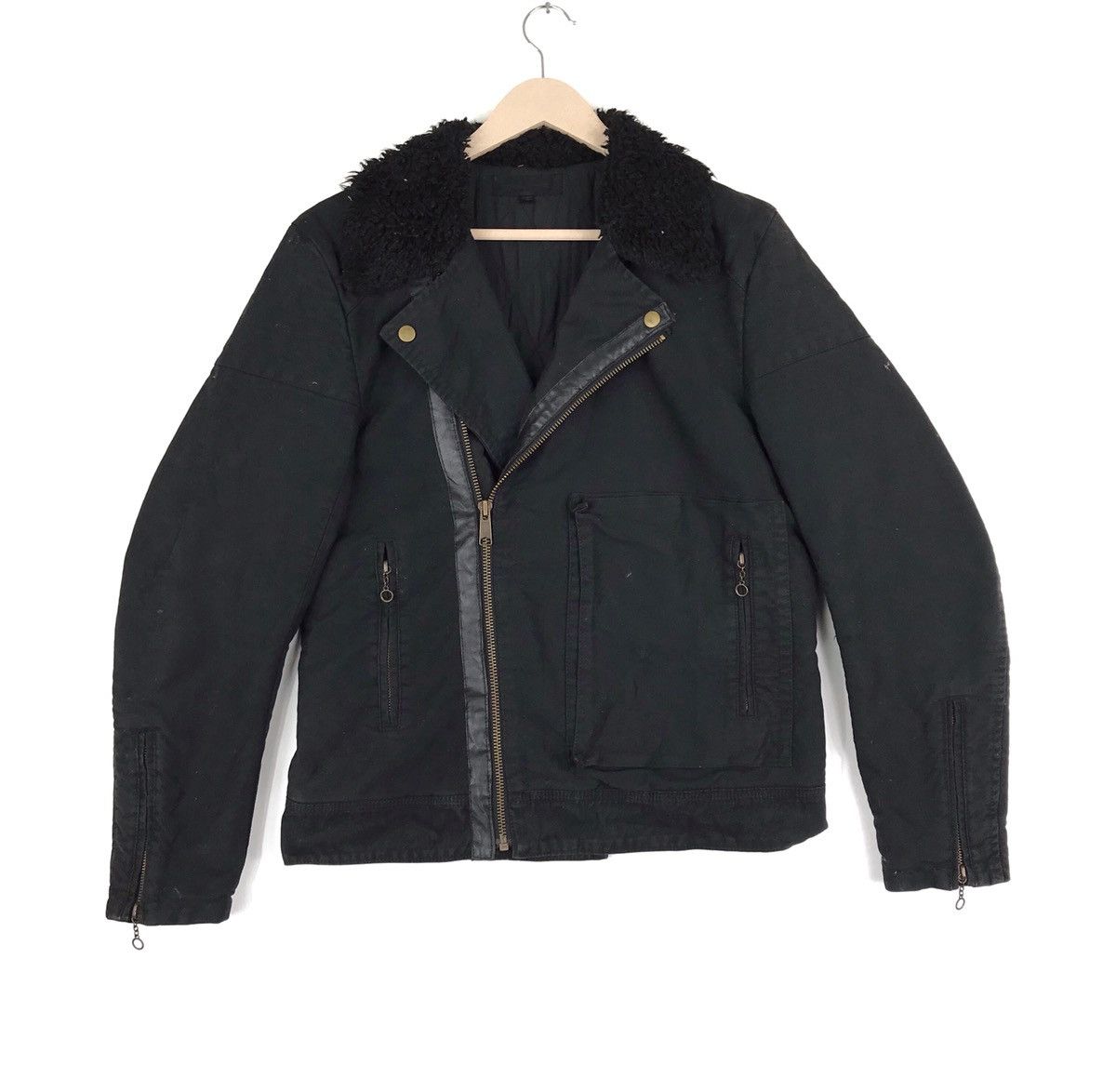 image of Jack Rose Jackrose Motorcycle Jacket Nice Design in Black, Women's (Size Medium)