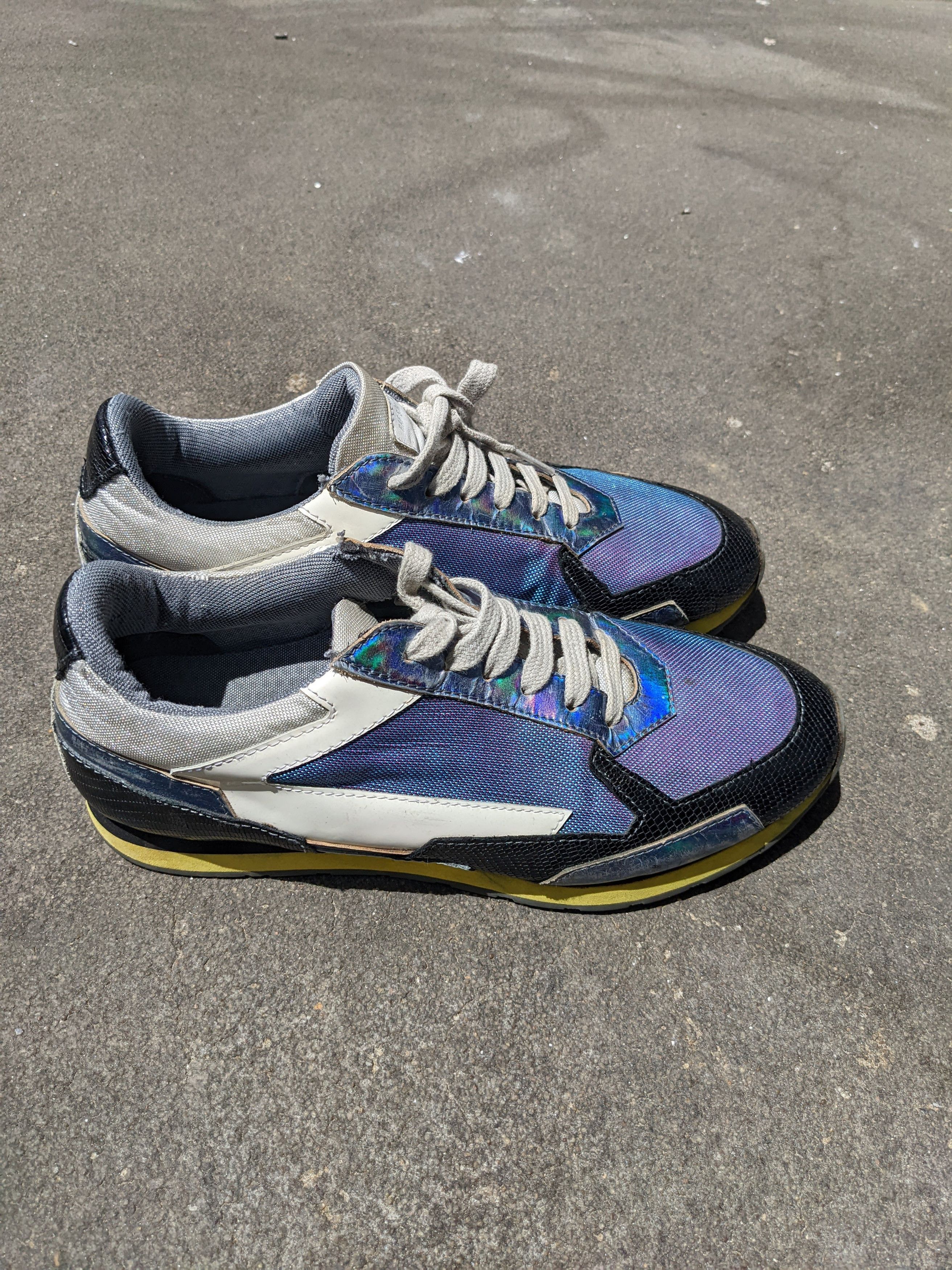 Raf simons holo runners best sale