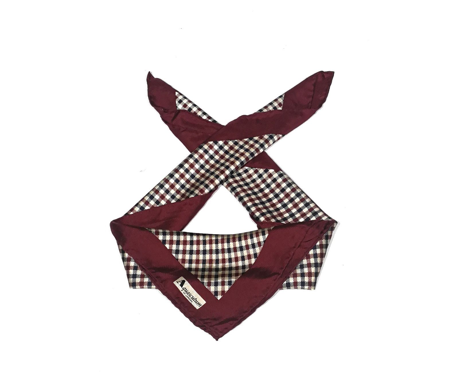 Aquascutum Aquascutum silk neckerchief scarf Size ONE SIZE - 1 Thumbnail