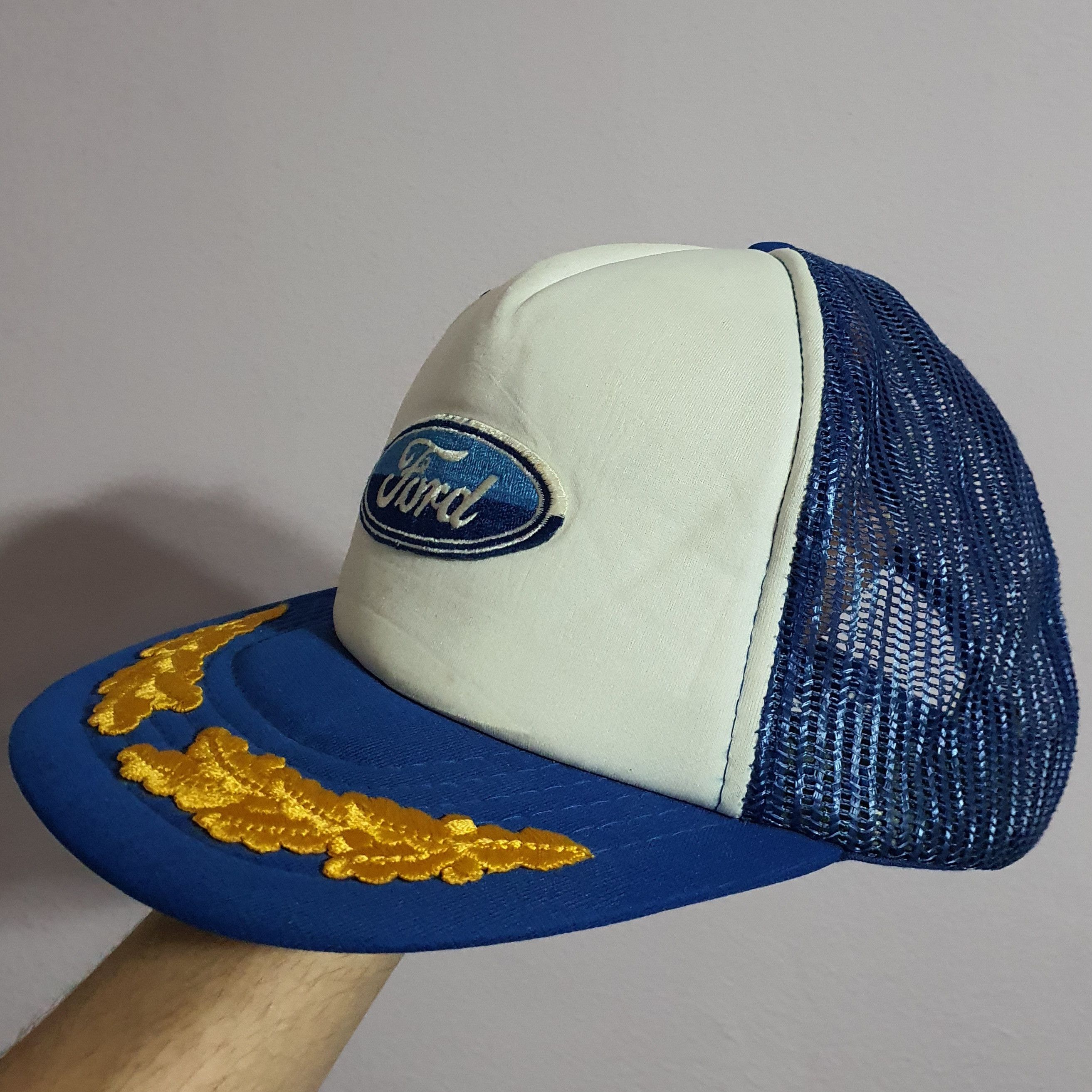 Ford Ford Center Logo Trucker Hat Size ONE SIZE - 2 Thumbnail