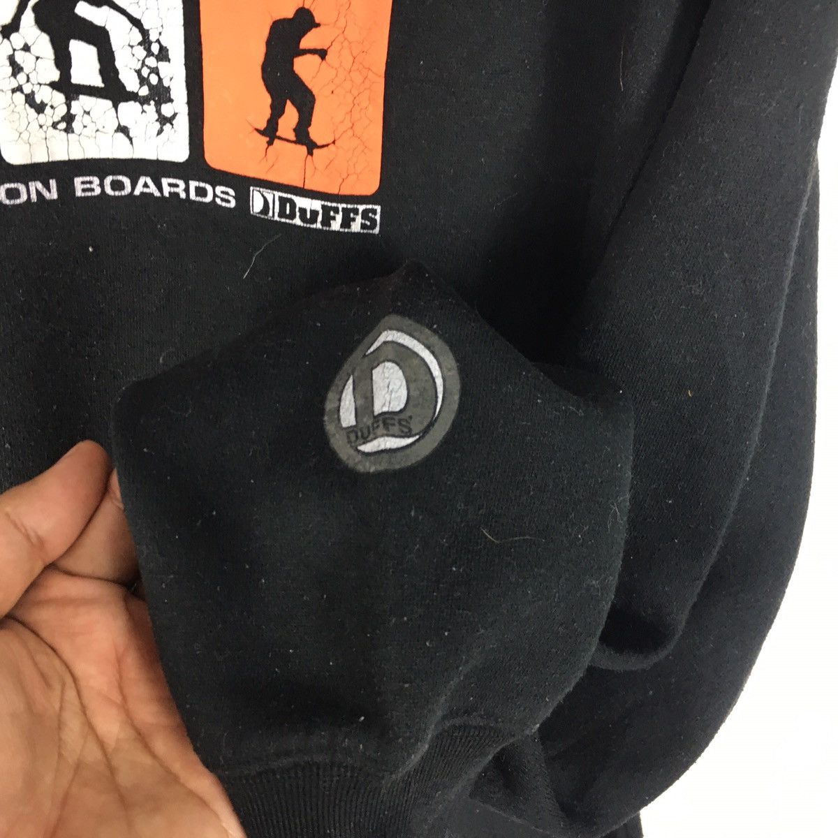 Vintage DUFFS Skateboards Sweatshirt Pullover Skateboarding Style Size US M / EU 48-50 / 2 - 5 Thumbnail