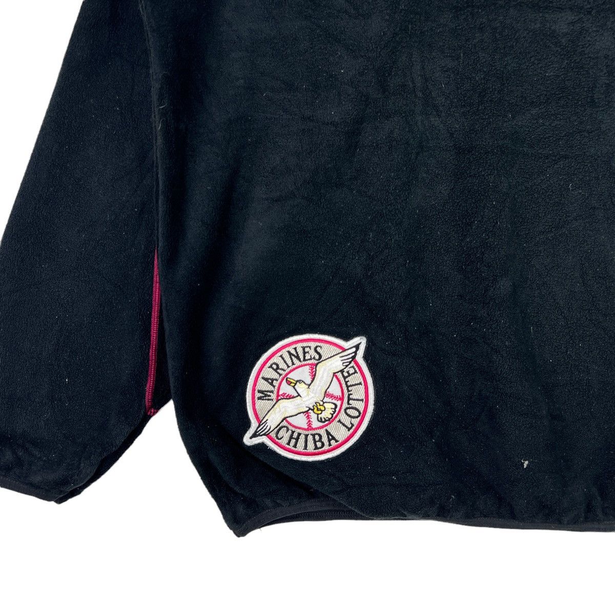 Descente Vtg Chiba Lotte Marines Fleece Sweatshirt Baseball Team Size US XL / EU 56 / 4 - 6 Thumbnail