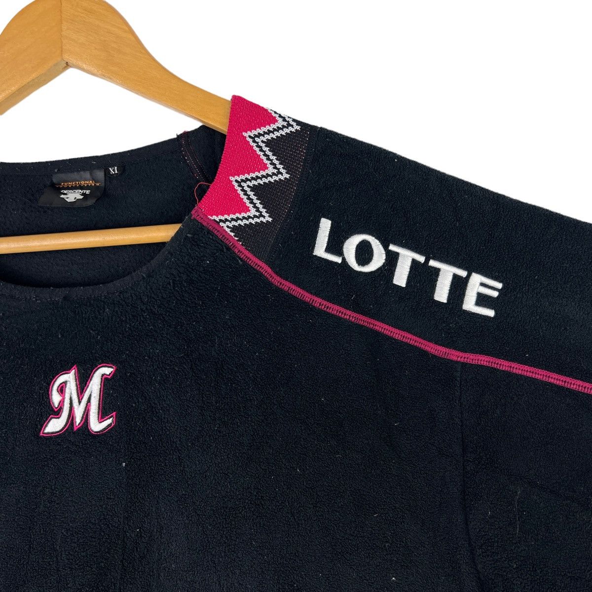 Descente Vtg Chiba Lotte Marines Fleece Sweatshirt Baseball Team Size US XL / EU 56 / 4 - 5 Thumbnail