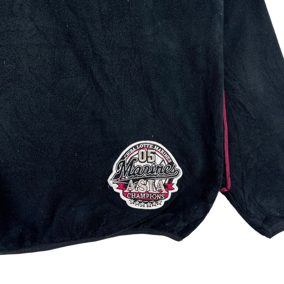 Descente Vtg Chiba Lotte Marines Fleece Sweatshirt Baseball Team Size US XL / EU 56 / 4 - 7 Thumbnail
