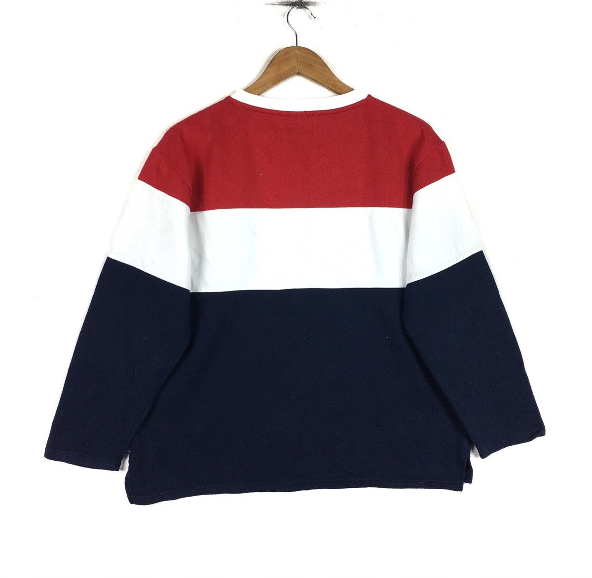 Fila Fila Sweatshirt Big Logo Pullover Color Block Streetwear Size US L / EU 52-54 / 3 - 3 Thumbnail