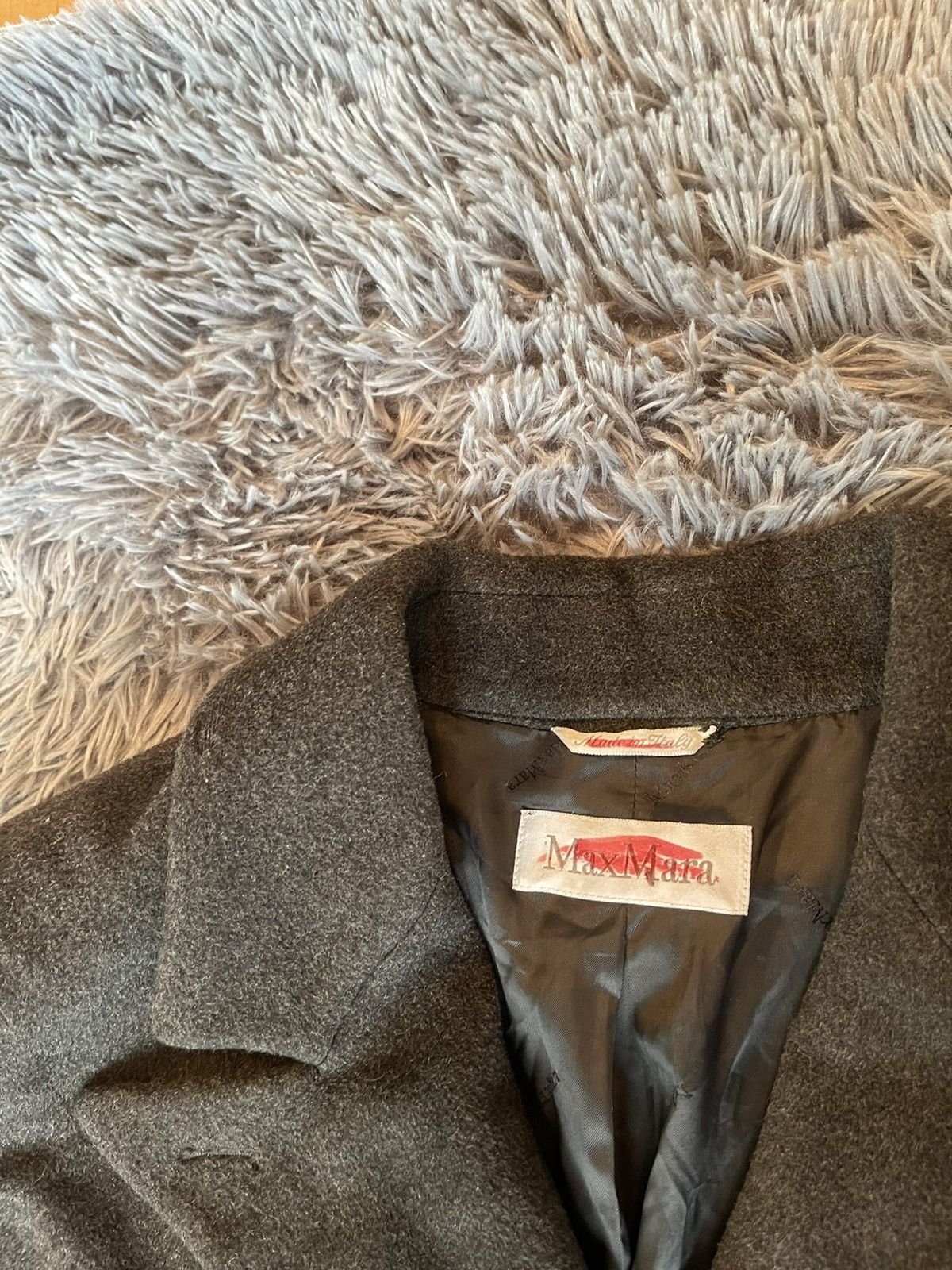 Max Mara × Vintage Max Mara vintage wool coat Size XL / US 12-14 / IT 48-50 - 3 Thumbnail