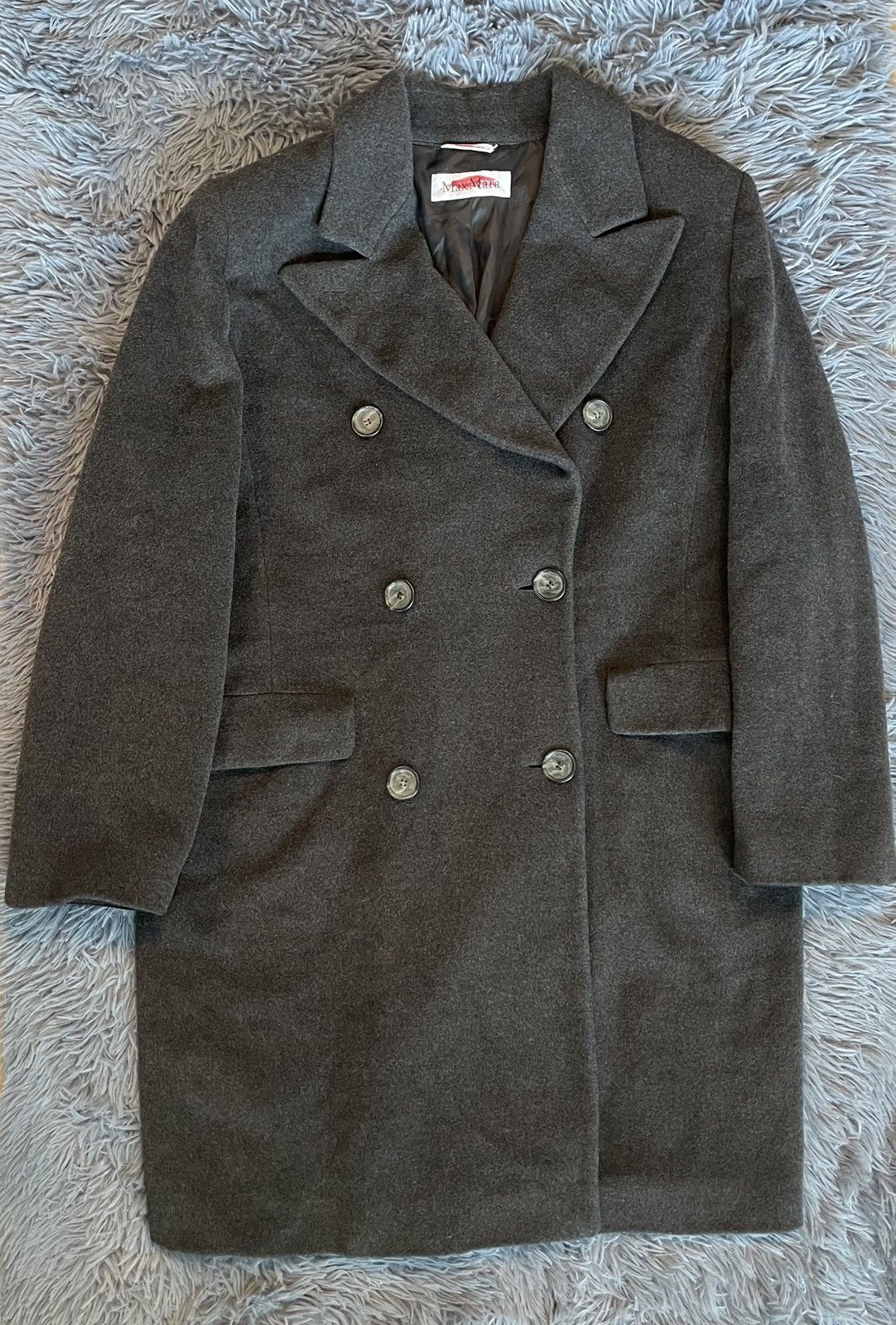 Max Mara × Vintage Max Mara vintage wool coat Size XL / US 12-14 / IT 48-50 - 1 Thumbnail