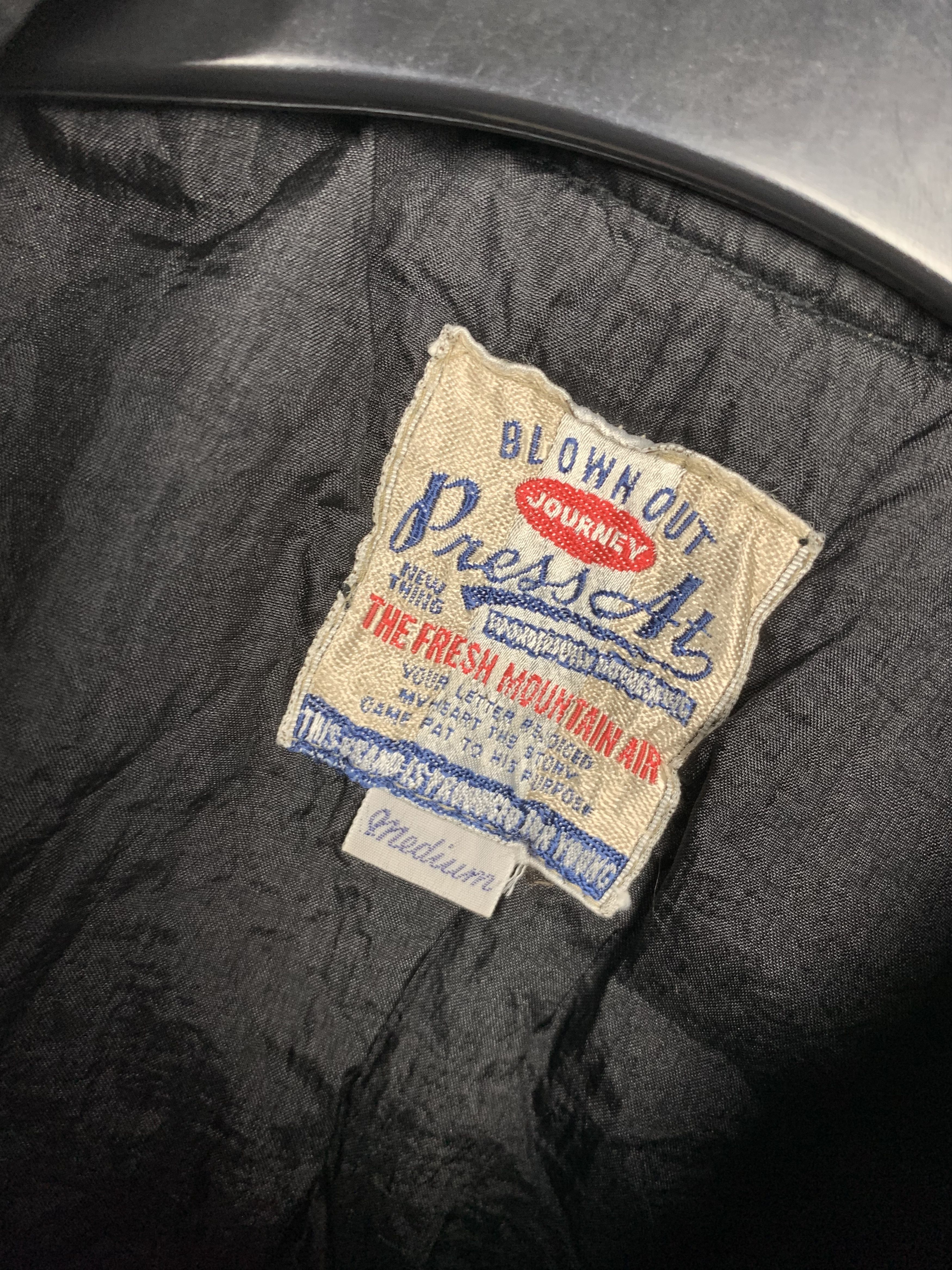 Japanese Brand Japanese 90s Vintage Mens Nylon Bomber Jacket Size US XL / EU 56 / 4 - 3 Thumbnail
