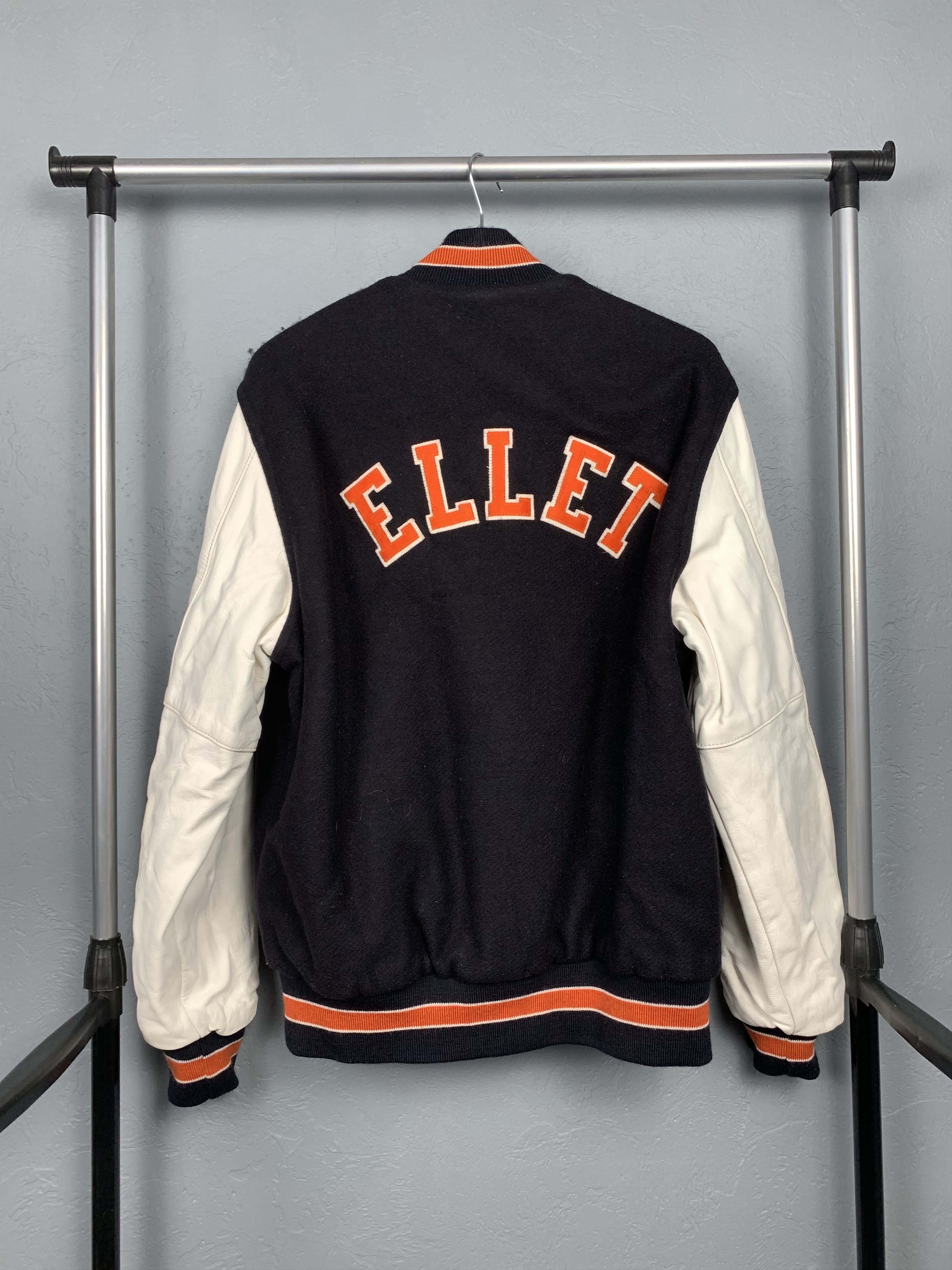 Holloway Holloway Varsity Leather Wool Vintage College Jacket Ellet Size US M / EU 48-50 / 2 - 8 Thumbnail