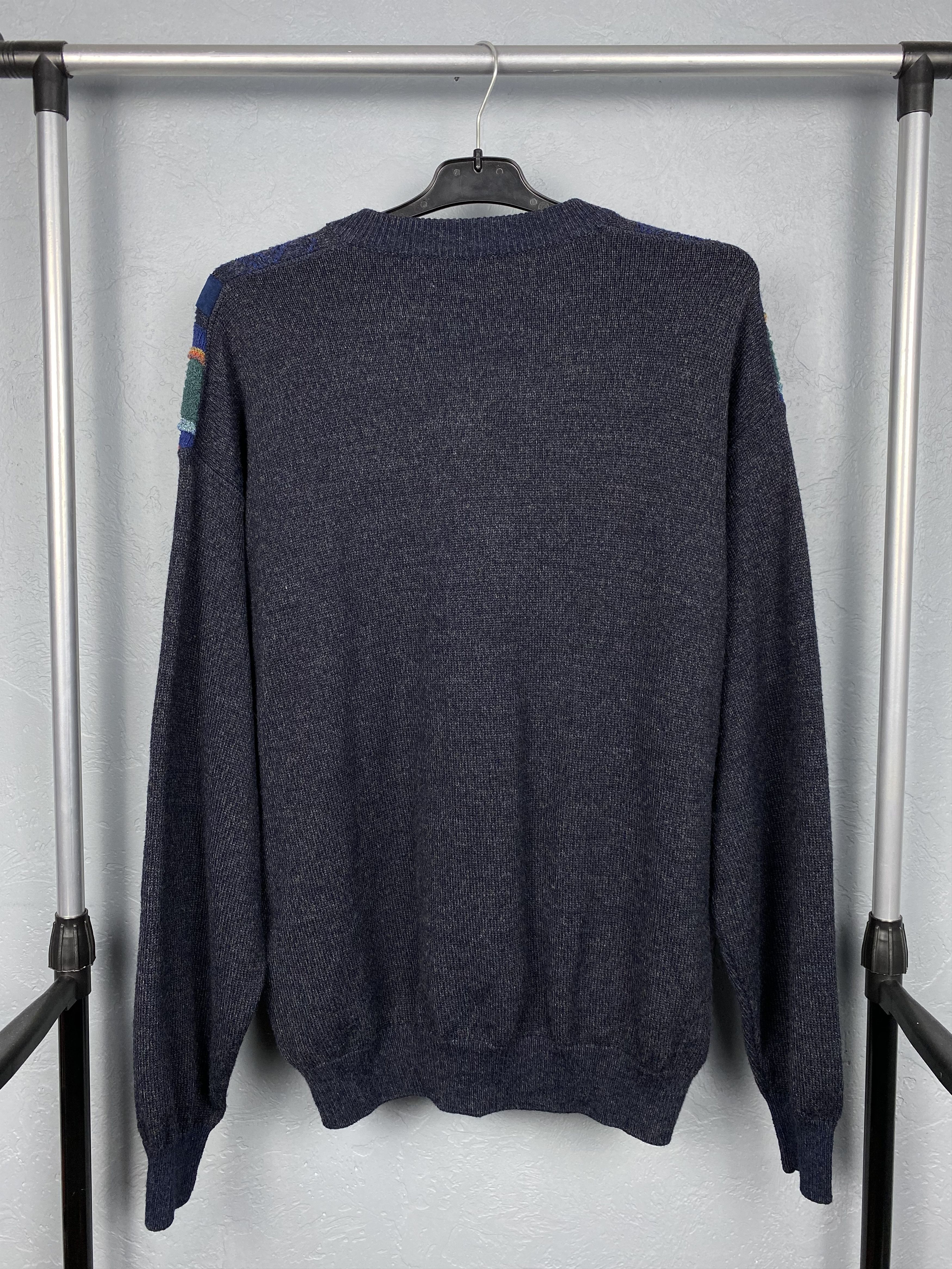 Vintage VINTAGE Knited Sweater Coogi style Knitwear cozy Size US XL / EU 56 / 4 - 6 Thumbnail