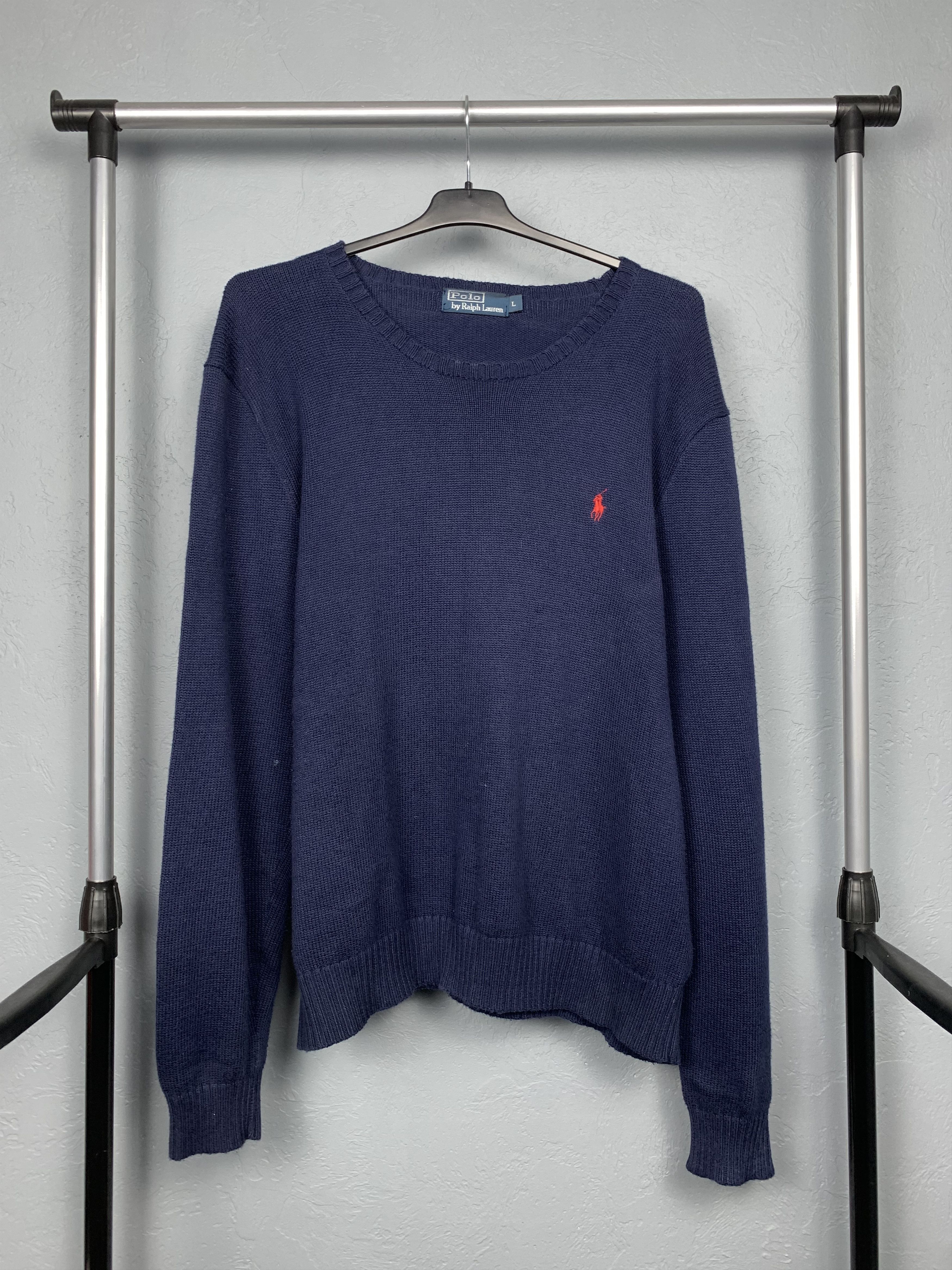 Polo Ralph Lauren Polo Ralph Lauren Vintage Mens Knit Sweater Size US L / EU 52-54 / 3 - 1 Thumbnail
