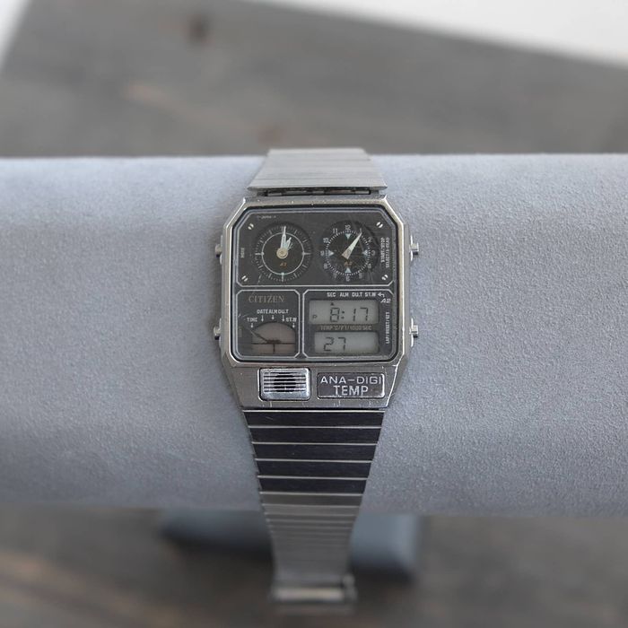 Citizen Citizen Ana-Digi Temp 8982-085019 TA Men's Watch 1980's | Grailed