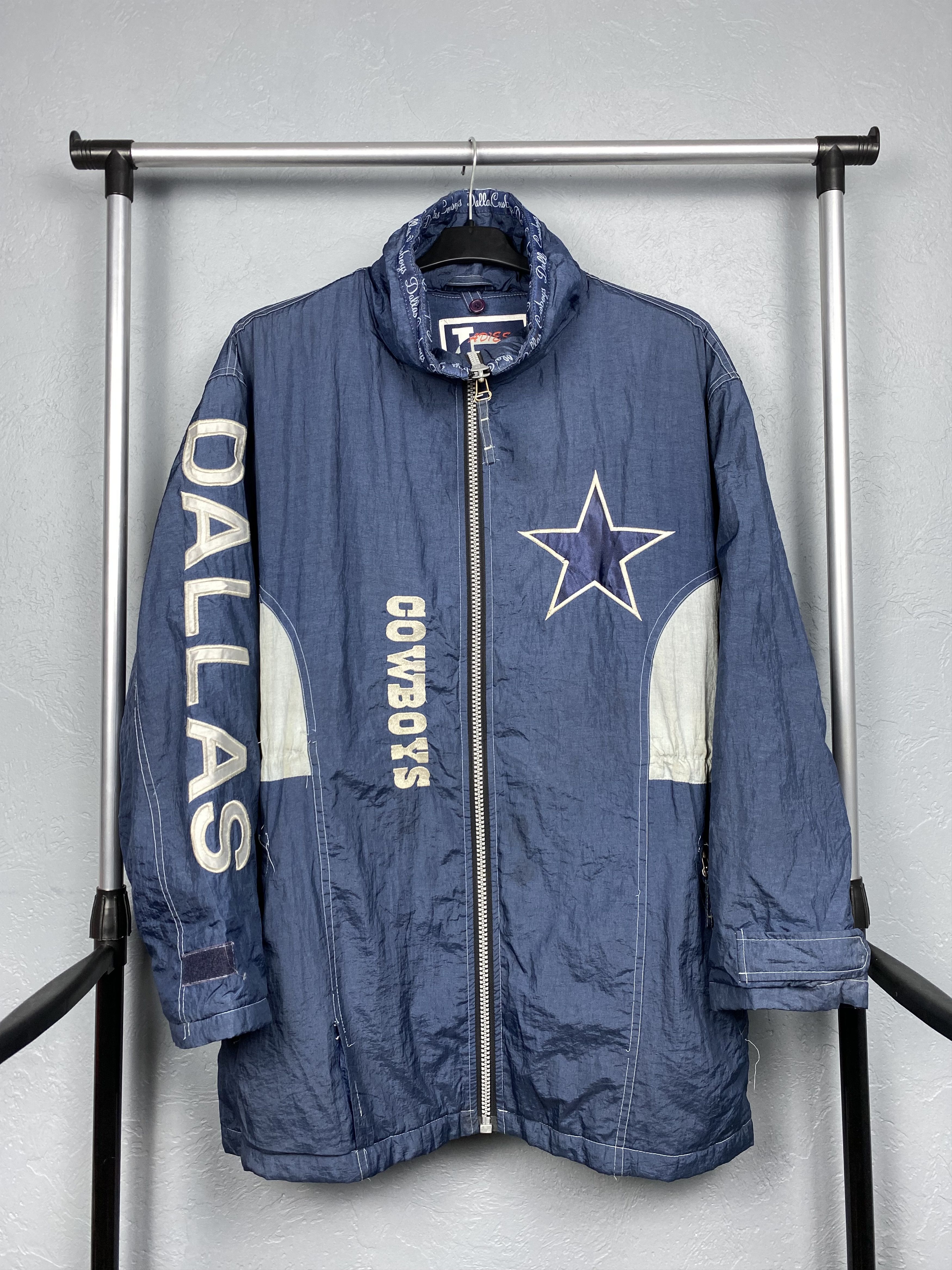 Vintage Nutmeg by Compi Dallas Cowboys Puffer Jacket - M – Jak of all  Vintage