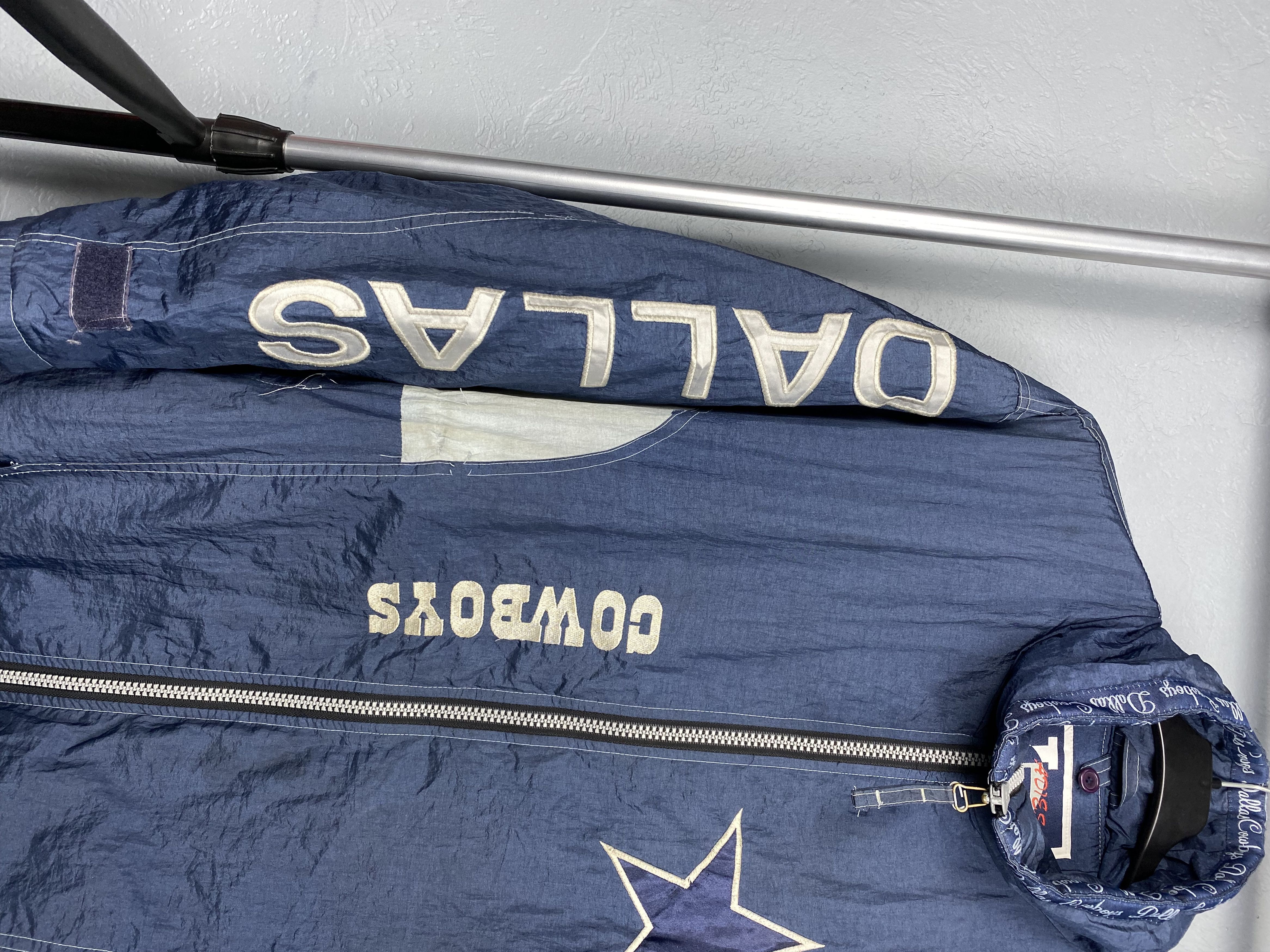 NFL Dallas Cowboys 90s Vintage NFL Super Bowl Champions Jacket Size US L / EU 52-54 / 3 - 2 Thumbnail