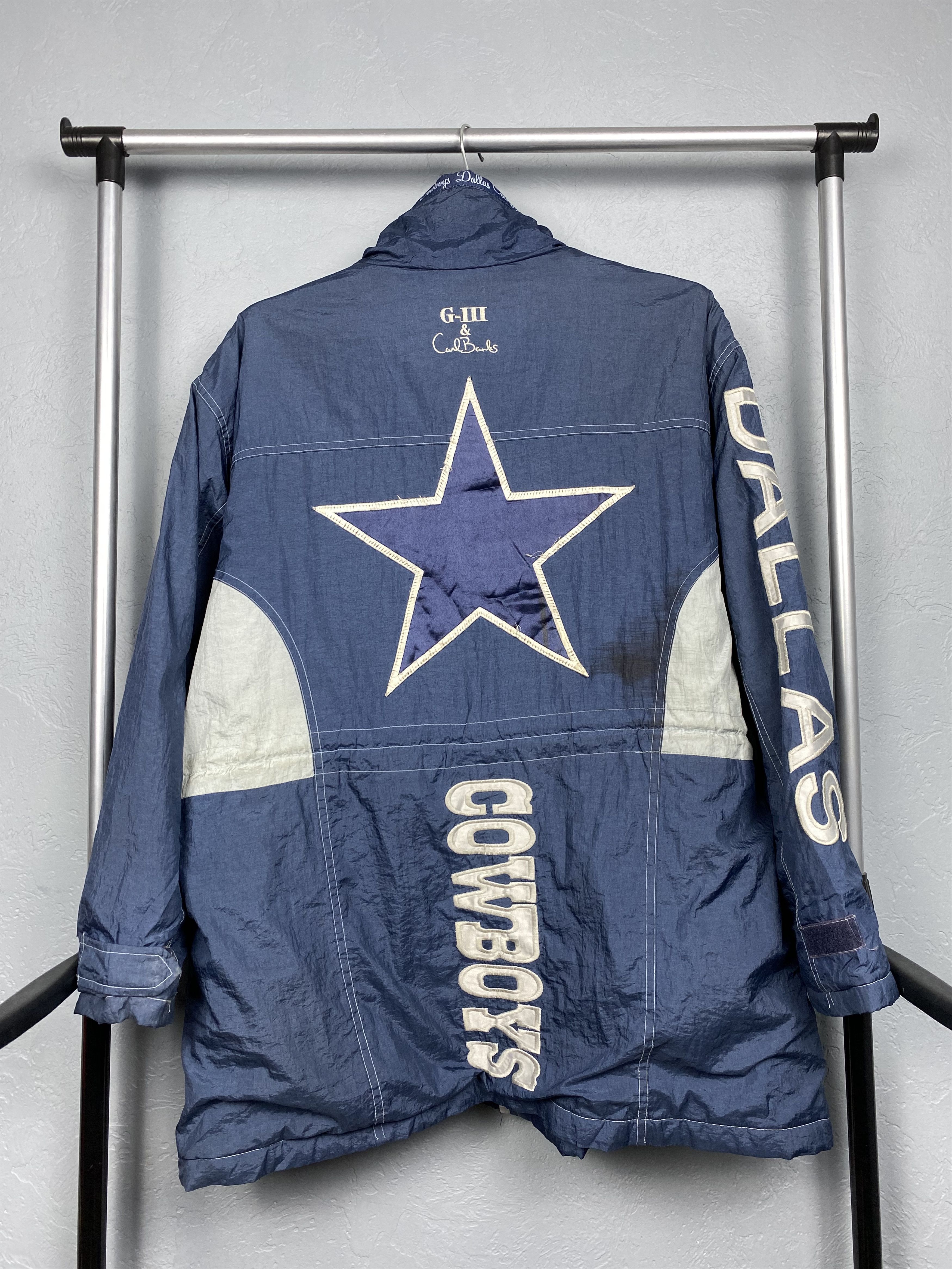 NFL Dallas Cowboys 90s Vintage NFL Super Bowl Champions Jacket Size US L / EU 52-54 / 3 - 5 Thumbnail