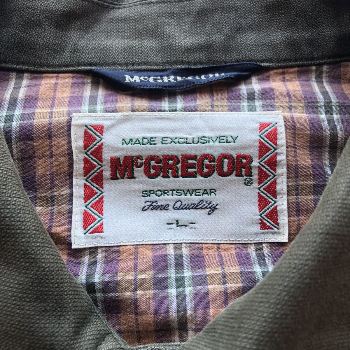 McGregor Vintage 80's McGregor Rugged Jacket Size US L / EU 52-54 / 3 - 7 Thumbnail