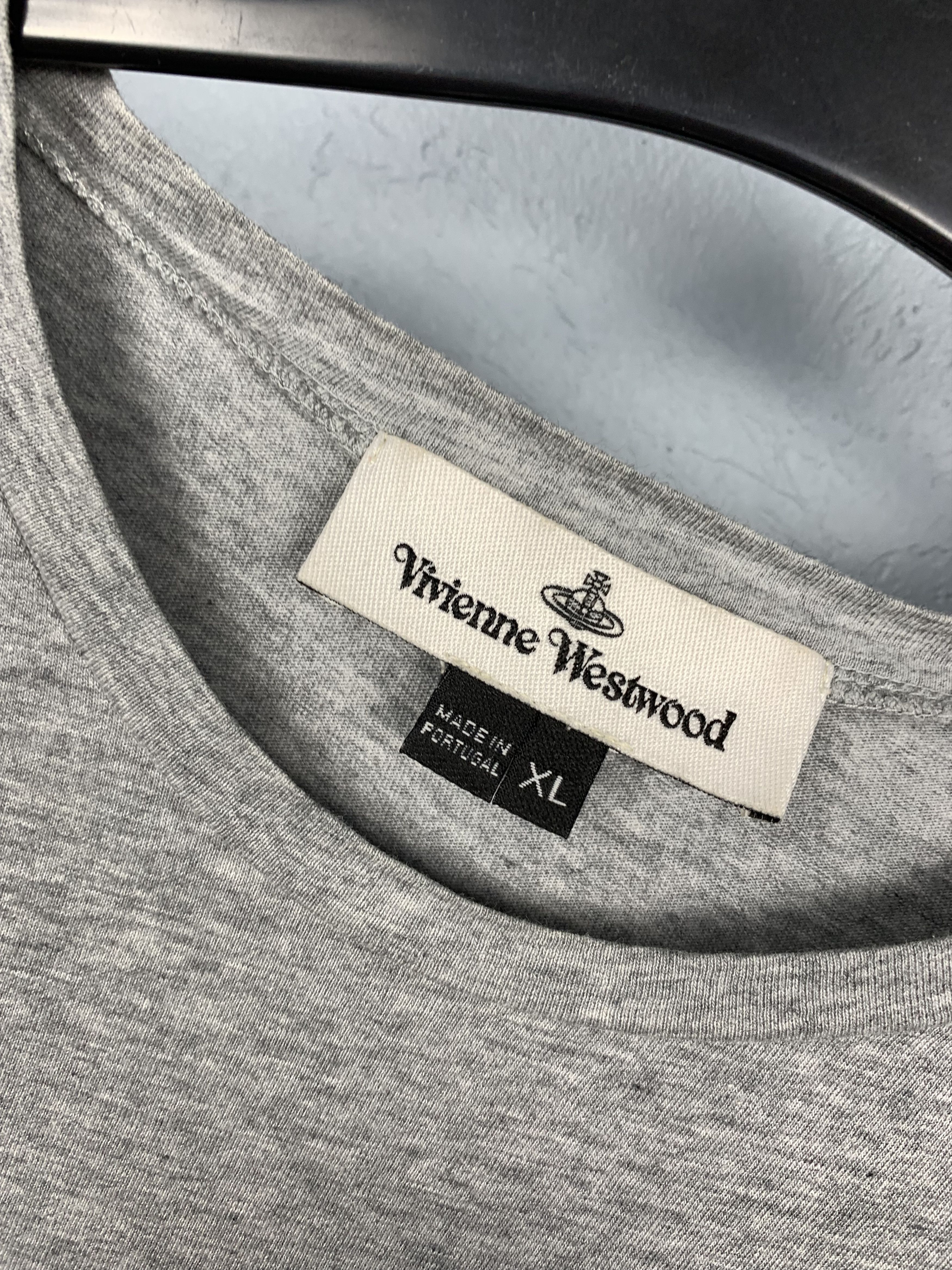 Vintage × Vivienne Westwood Vivienne Westwood Mens T-Shirt Tee Size US L / EU 52-54 / 3 - 3 Thumbnail