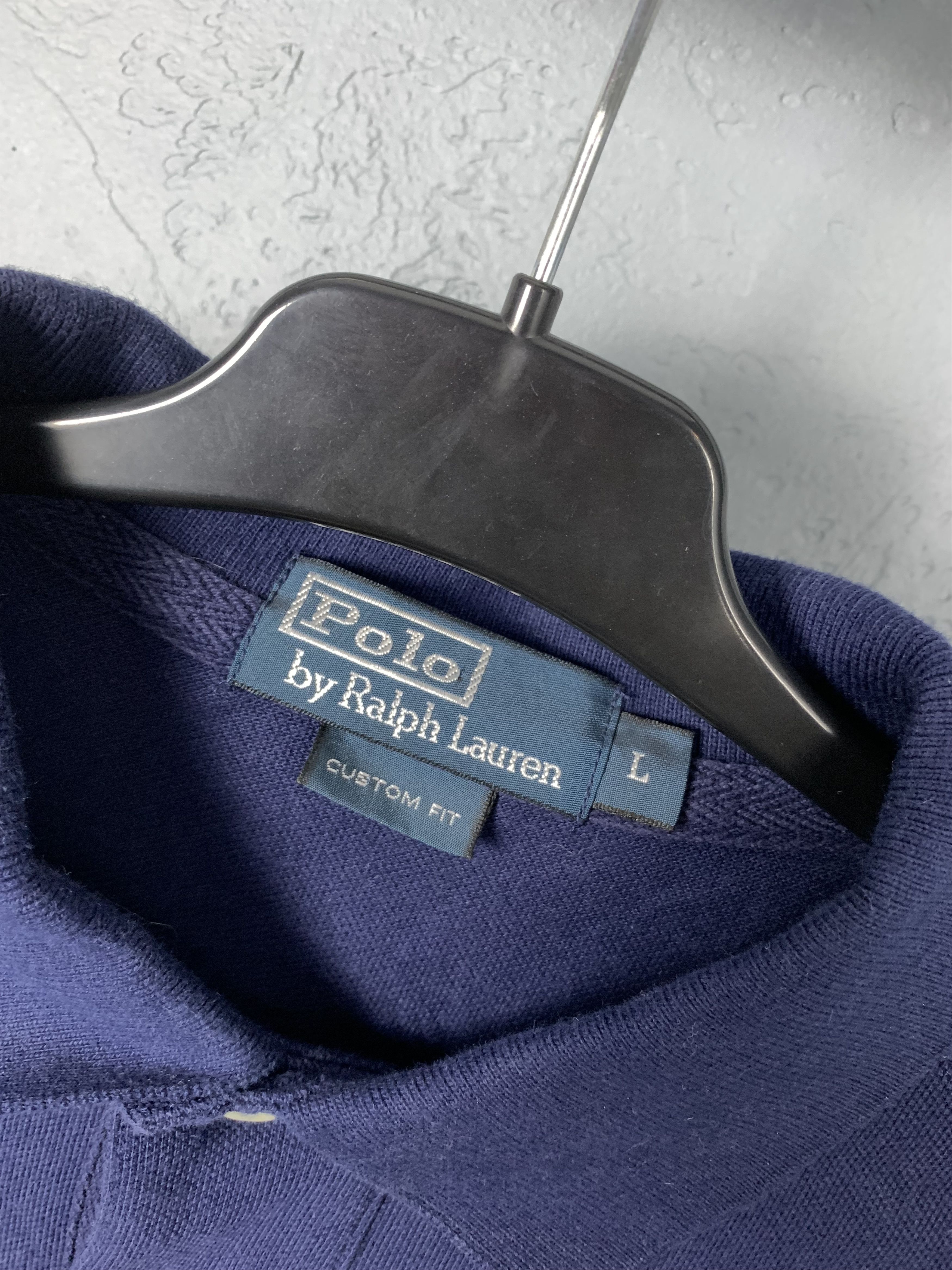 Polo Ralph Lauren × Ralph Lauren × Vintage Polo Ralph Lauren RL Mens Polo Shirt Size US L / EU 52-54 / 3 - 3 Thumbnail
