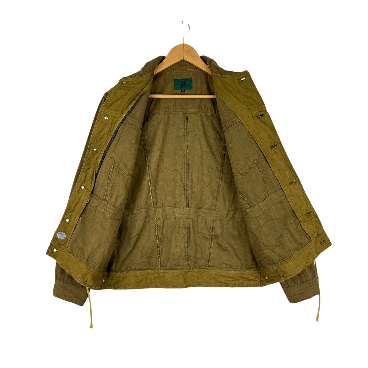 Jean Paul Gaultier Junior Jean Paul Gaultier Vintage Olive Denim Jacket M Size US M / EU 48-50 / 2 - 6 Thumbnail