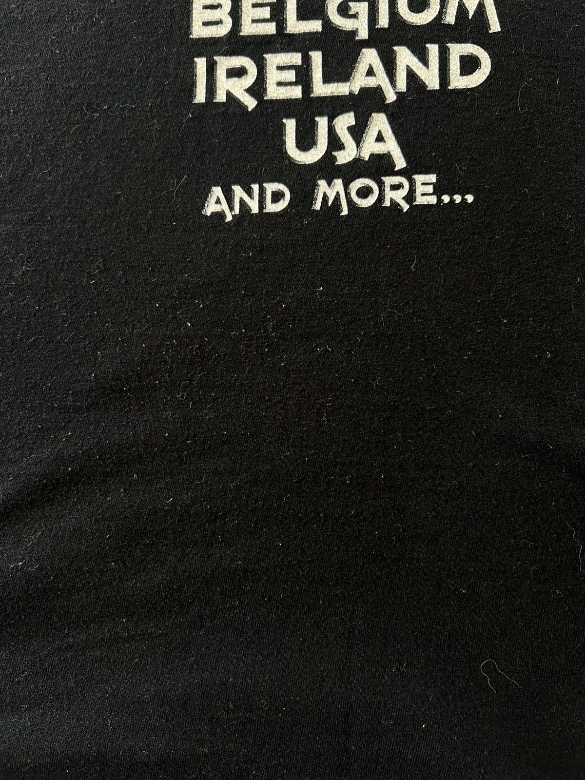 Band Tees Vintage 2003 Thin Lizzy Global Chaos Tour Black Tee Size US XL / EU 56 / 4 - 14 Thumbnail