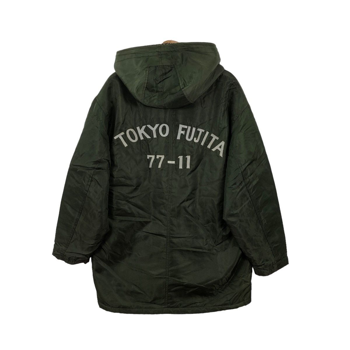 Vintage Vtg Five Pockets Italy Tokyo Fujita Parka Jacket Olive XXL Size US XL / EU 56 / 4 - 1 Thumbnail