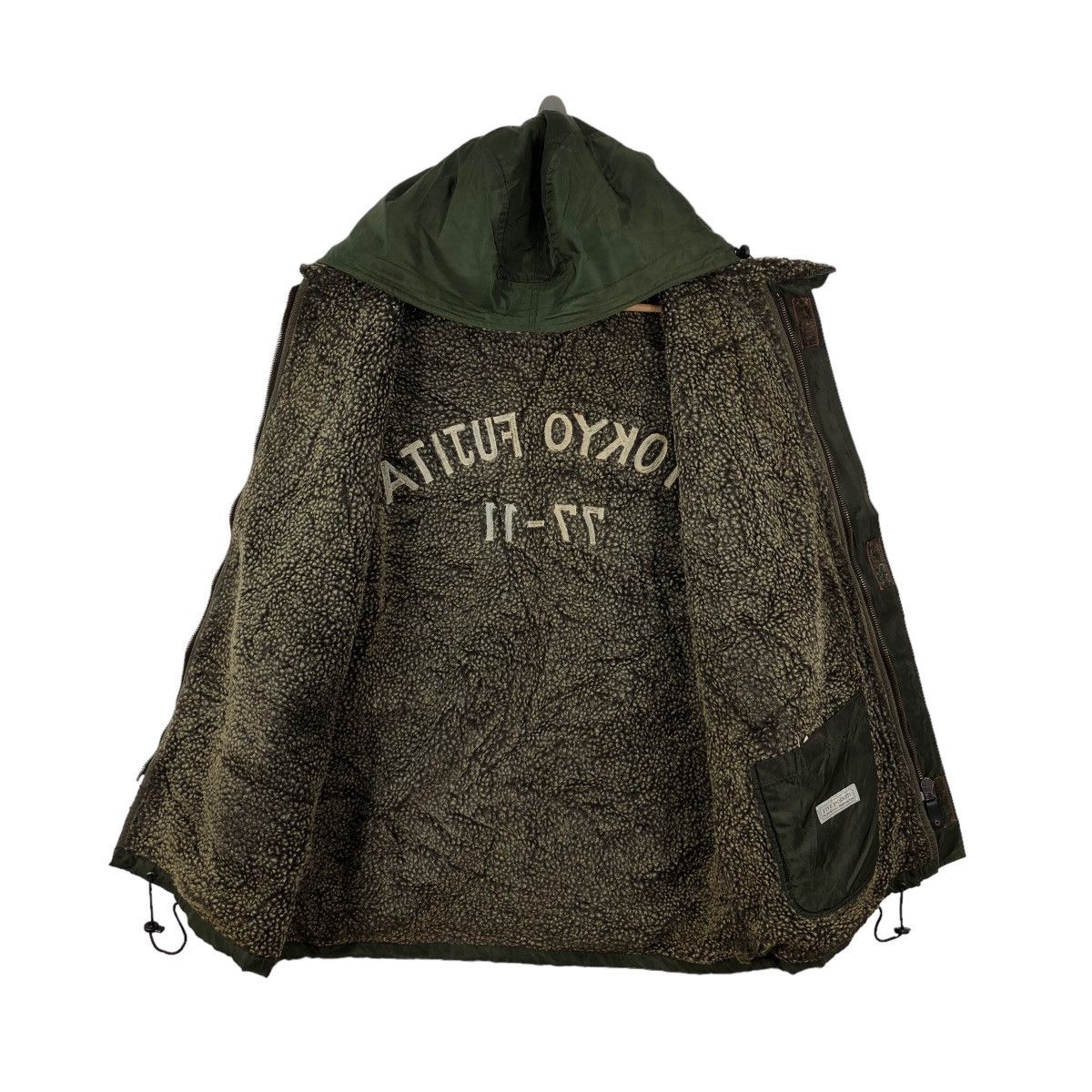Vintage Vtg Five Pockets Italy Tokyo Fujita Parka Jacket Olive XXL Size US XL / EU 56 / 4 - 4 Thumbnail