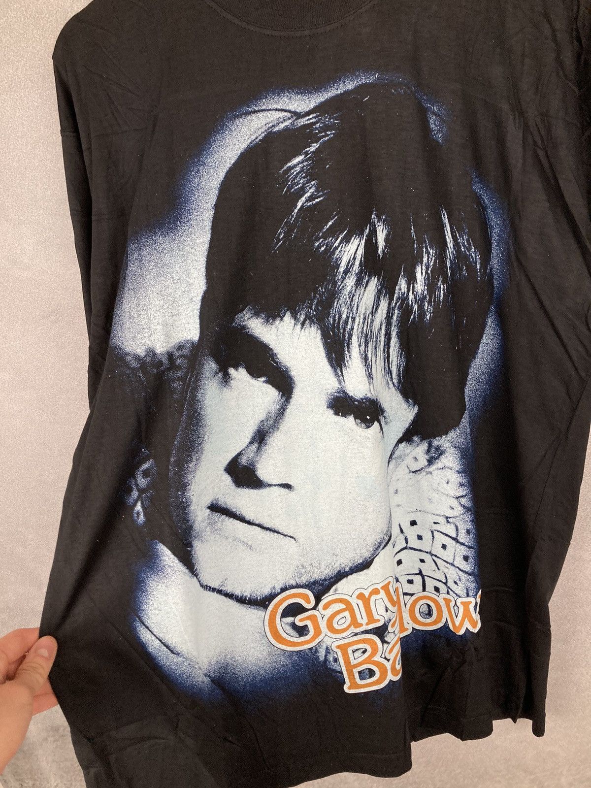 Band Tees × Vintage Vintage Gary Barlow Art Graphic Tee Band Music 90s Size US L / EU 52-54 / 3 - 5 Thumbnail