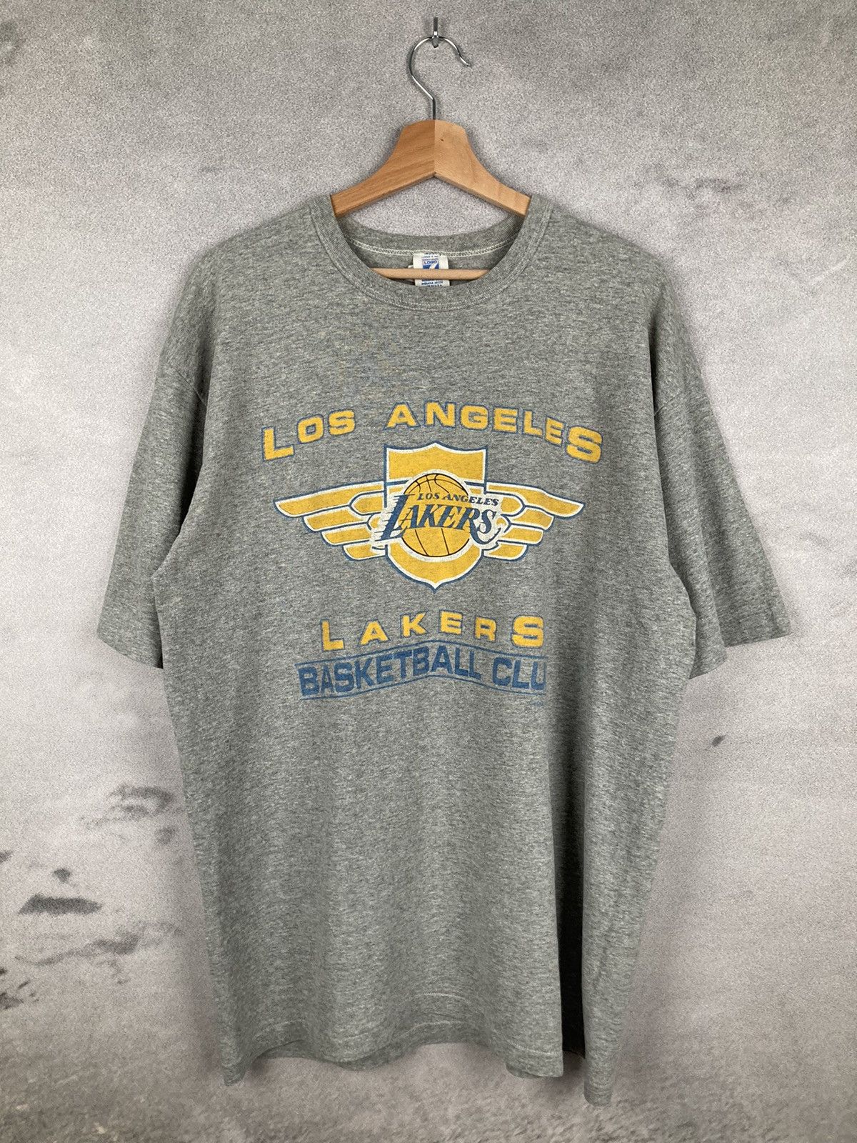 Vintage Vintage LA Lakers NBA 90s Single Stitch T-shirt Kobe | Grailed