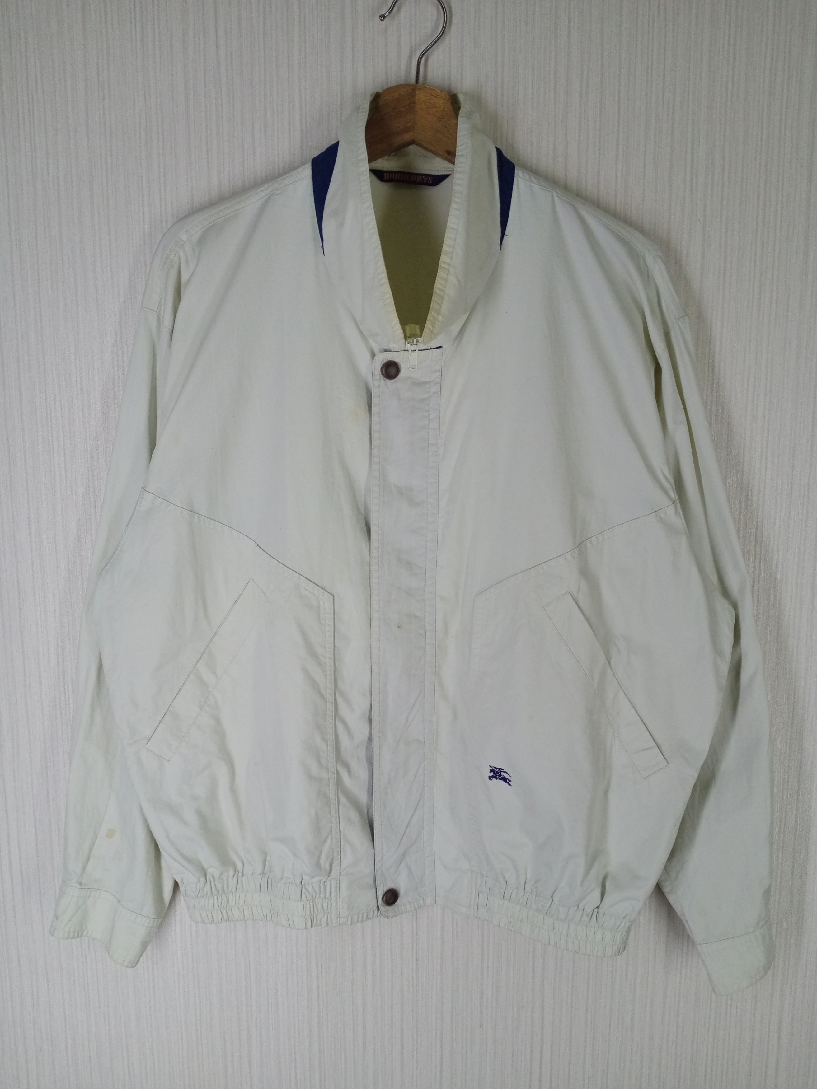 Burberry Rare Vintage 90s Burberrys Small Logo Jacket Size US L / EU 52-54 / 3 - 1 Thumbnail