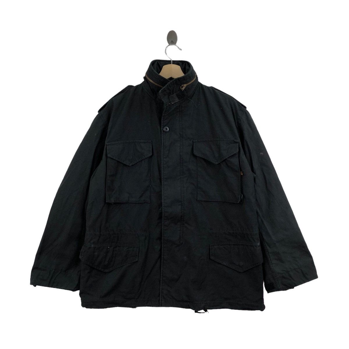 Alpha Industries Vintage ALPHA INDUSTRIES Fatigue Jacket Military Style Winte Size US M / EU 48-50 / 2 - 1 Thumbnail
