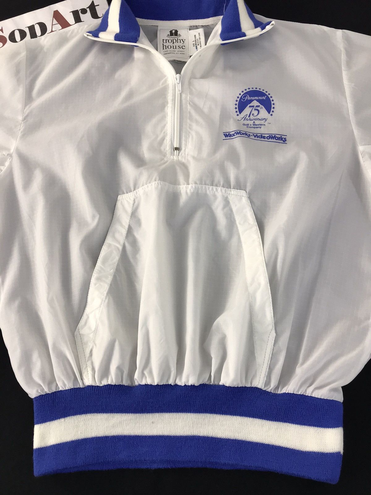 Vintage Windbreaker Paramount Picture Bomber Jacket Zipper Design Size US L / EU 52-54 / 3 - 4 Thumbnail