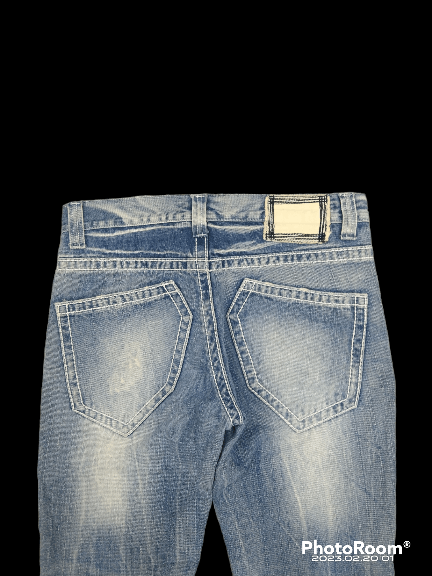Japanese Brand FLARE🔥DISTRESSED RIPED RARE TWIST SORRIDERE DENIM PANTS Size US 31 - 4 Thumbnail