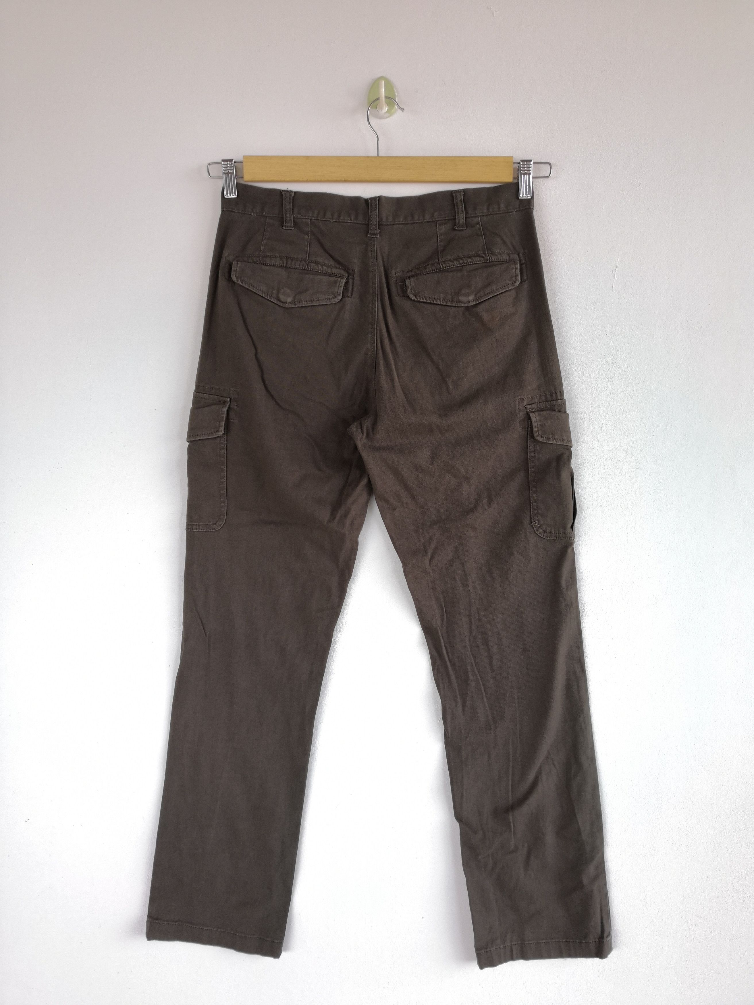 Japanese Brand × Vintage Vintage Japanese Cargo Pants Baggy Fit Y2K Utility Trousers Size US 30 / EU 46 - 2 Thumbnail