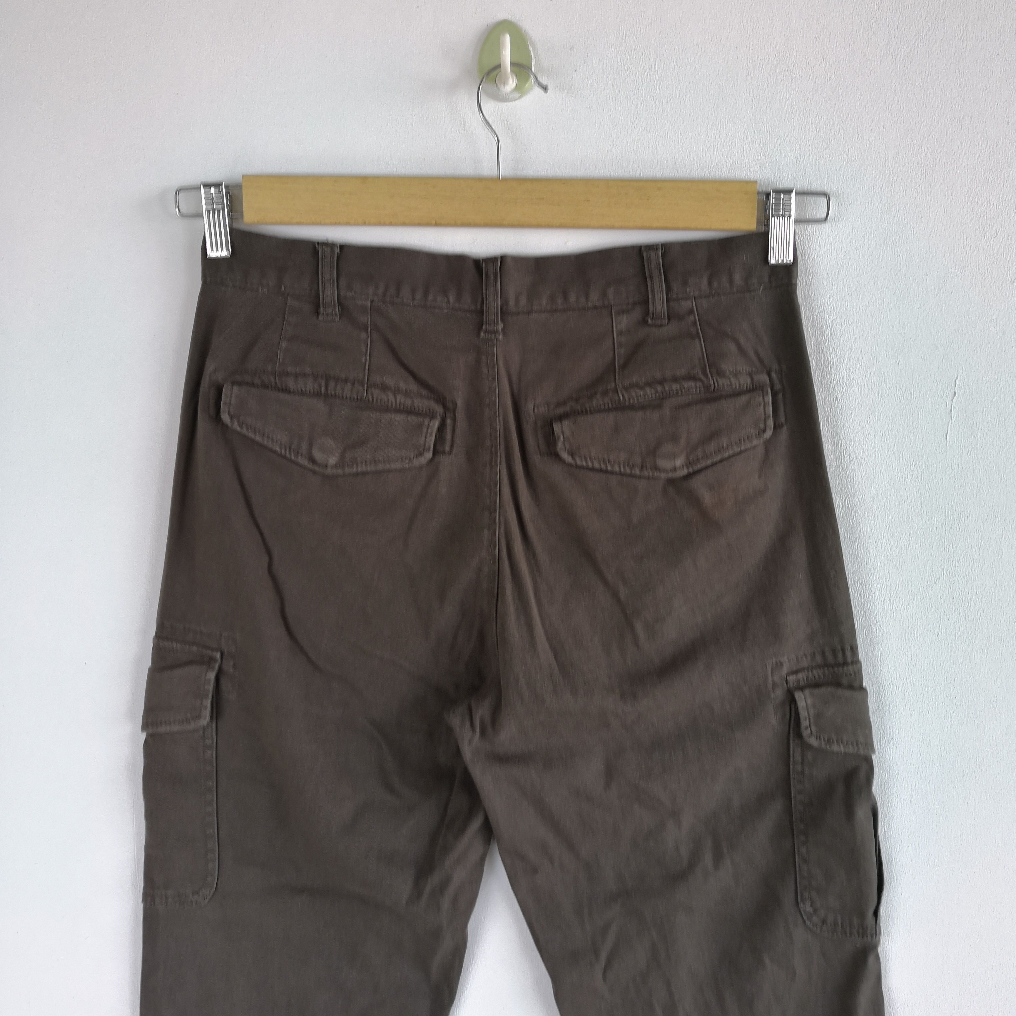Japanese Brand × Vintage Vintage Japanese Cargo Pants Baggy Fit Y2K Utility Trousers Size US 30 / EU 46 - 4 Thumbnail