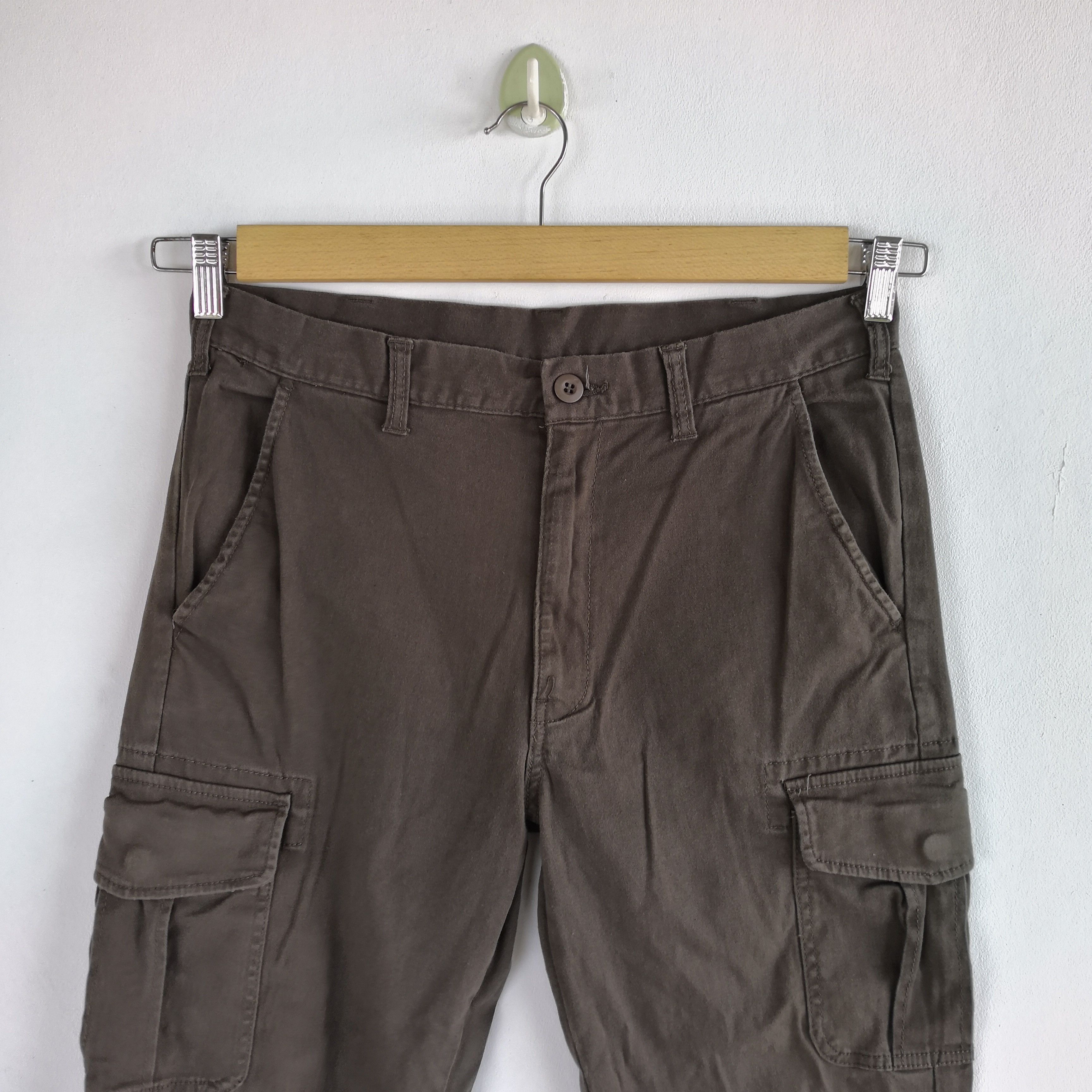 Japanese Brand × Vintage Vintage Japanese Cargo Pants Baggy Fit Y2K Utility Trousers Size US 30 / EU 46 - 3 Thumbnail