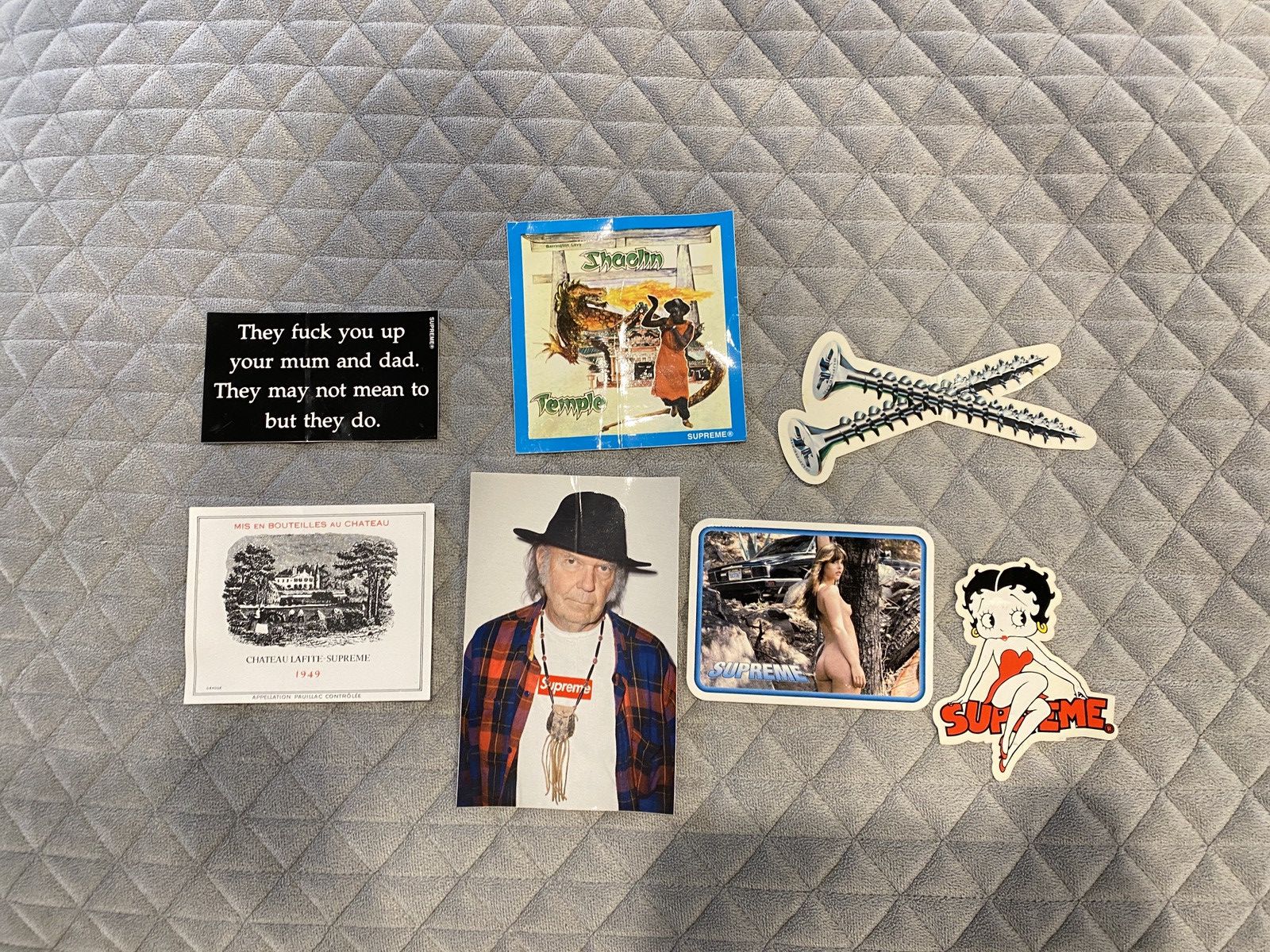 Supreme sticker bundle