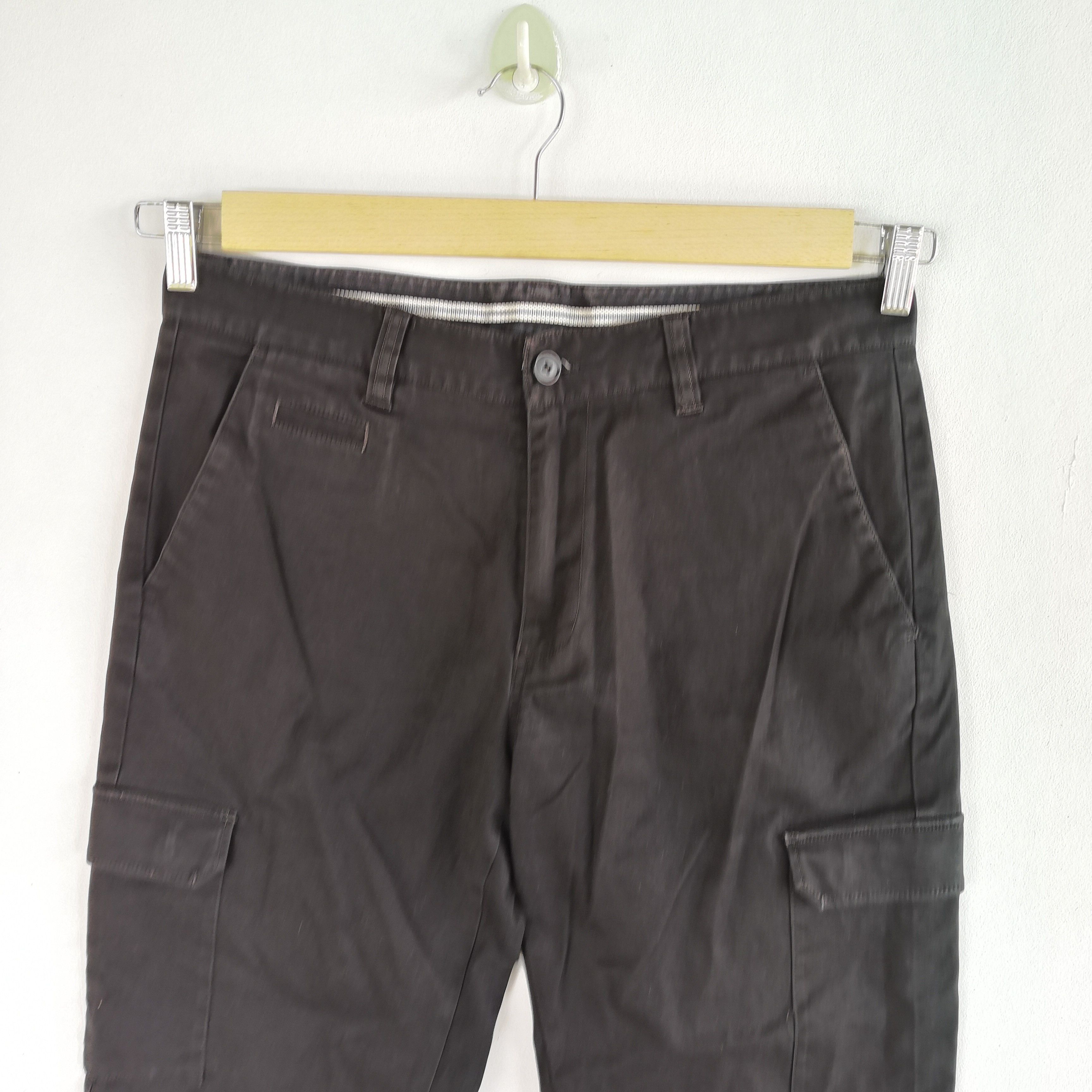 Japanese Brand × Vintage GDO Japanese Cargo Pants Trousers Baggy Fit Y2K Utility Size US 32 / EU 48 - 3 Thumbnail