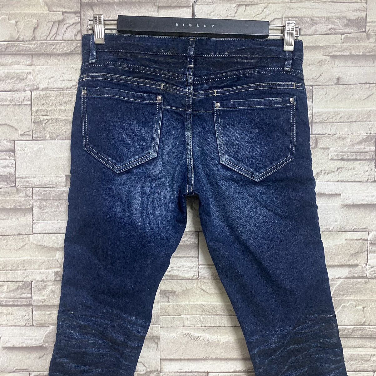 Diet Butcher Slim Skin SS2010 Diet Butcher Slim Skin Thorn Denim Leather Trimmed Size US 28 / EU 44 - 10 Thumbnail
